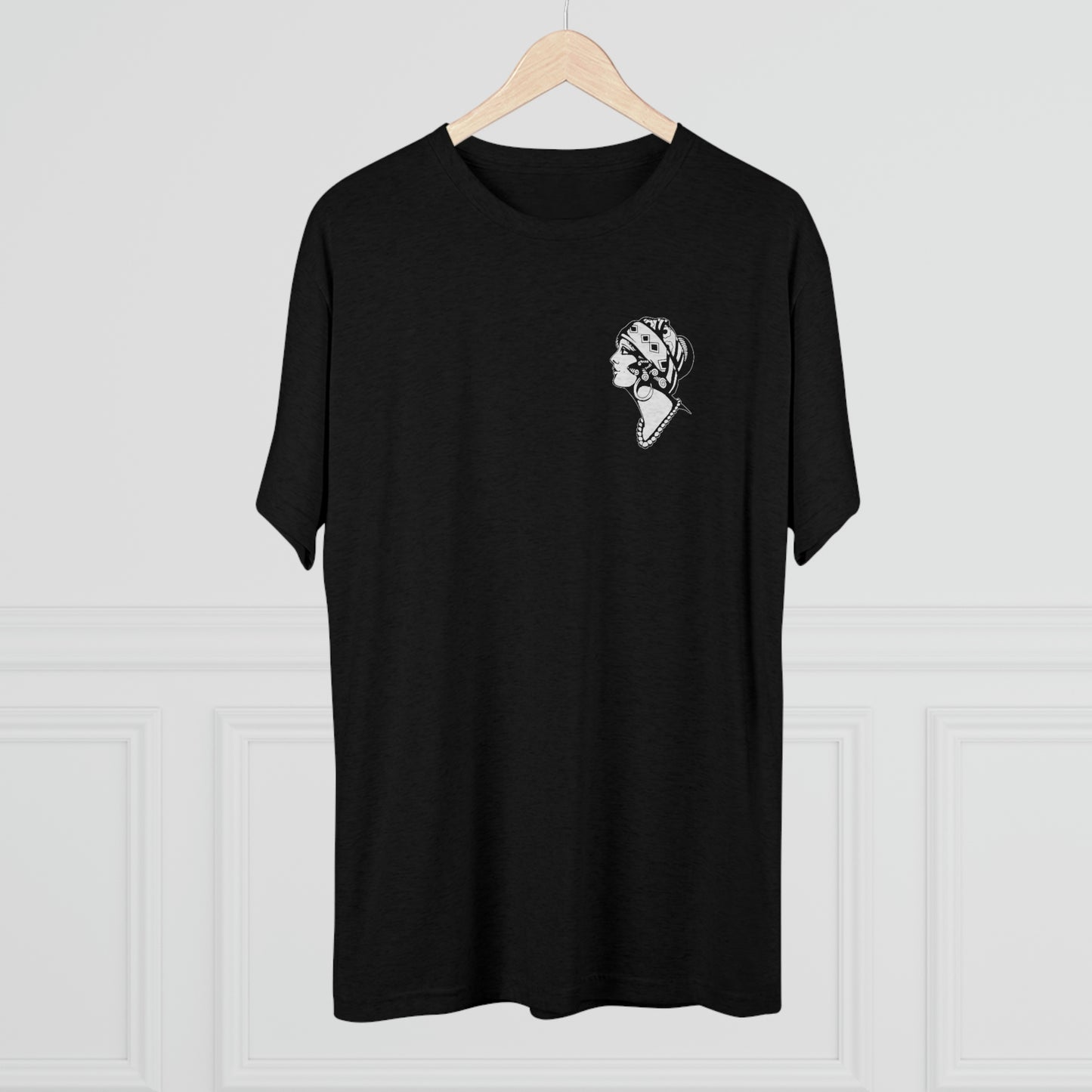 Unisex Tri-Blend Crew Tee | Gypsy's Dancing Gypsy Lady (by @tylerabnertattoo)