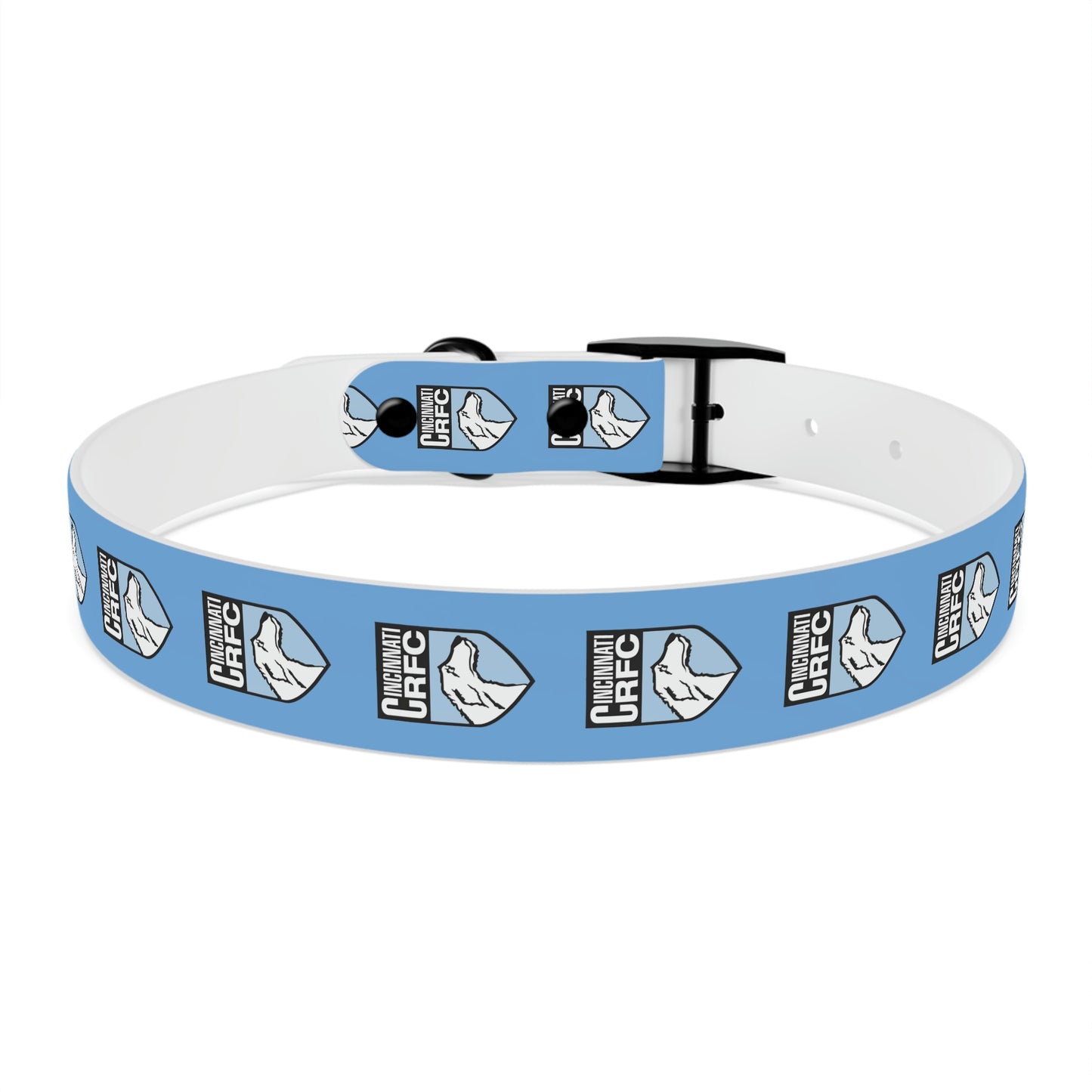 Dog Collar | CRFC Wolfhounds Blue Crest