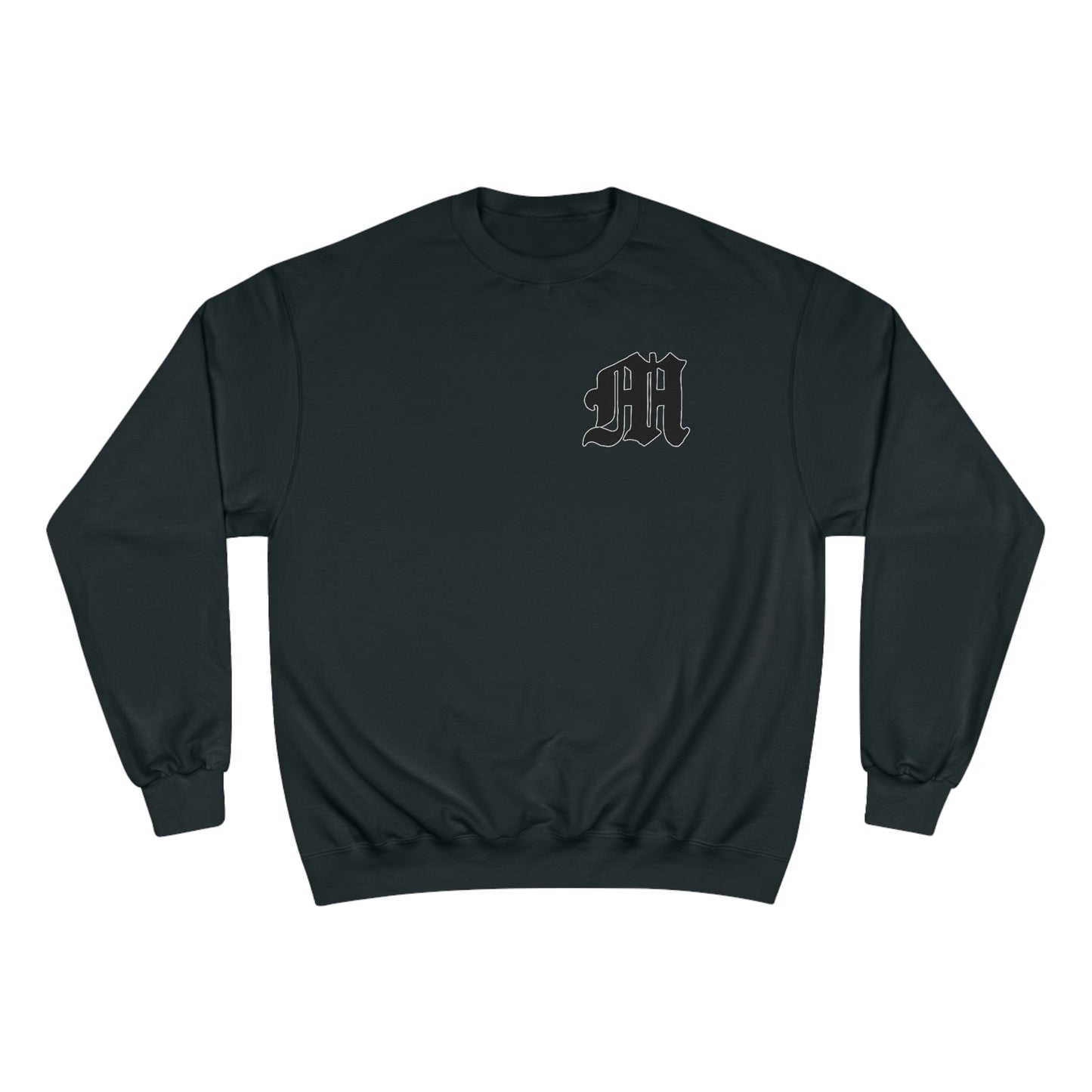 Unisex Champion Eco Crewneck Sweatshirt | Mothers Tattoo Double Panther Logo by Brendan Houston (IG: @ohbhave)