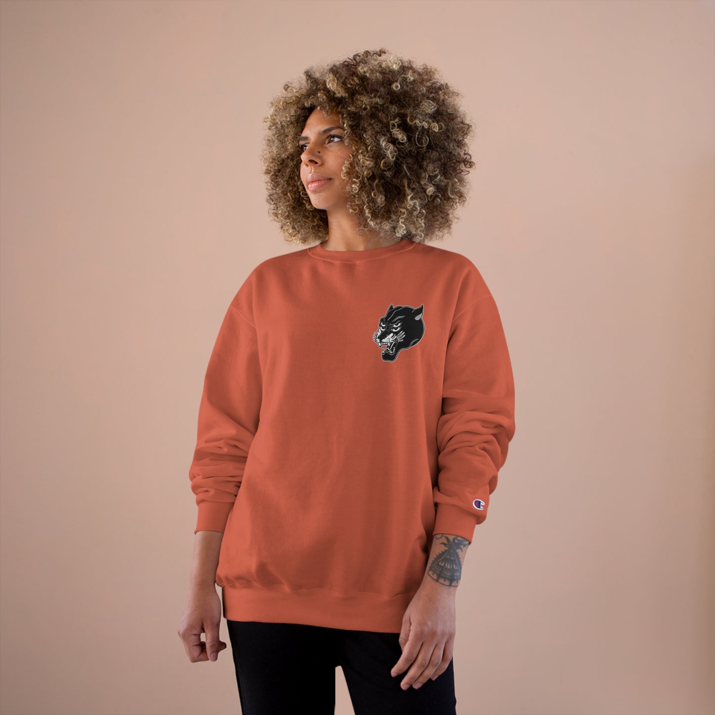Unisex Champion Crewneck | Gypsy's Double Gypsy Lady (by @ohbhave)