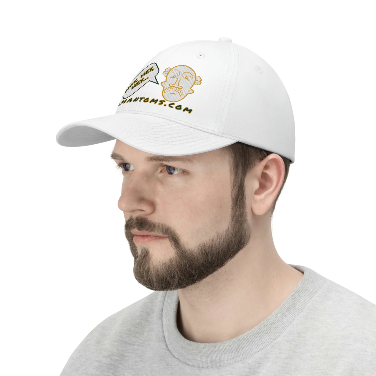 Old Man Tom's "Hey!" Unisex Twill Hat
