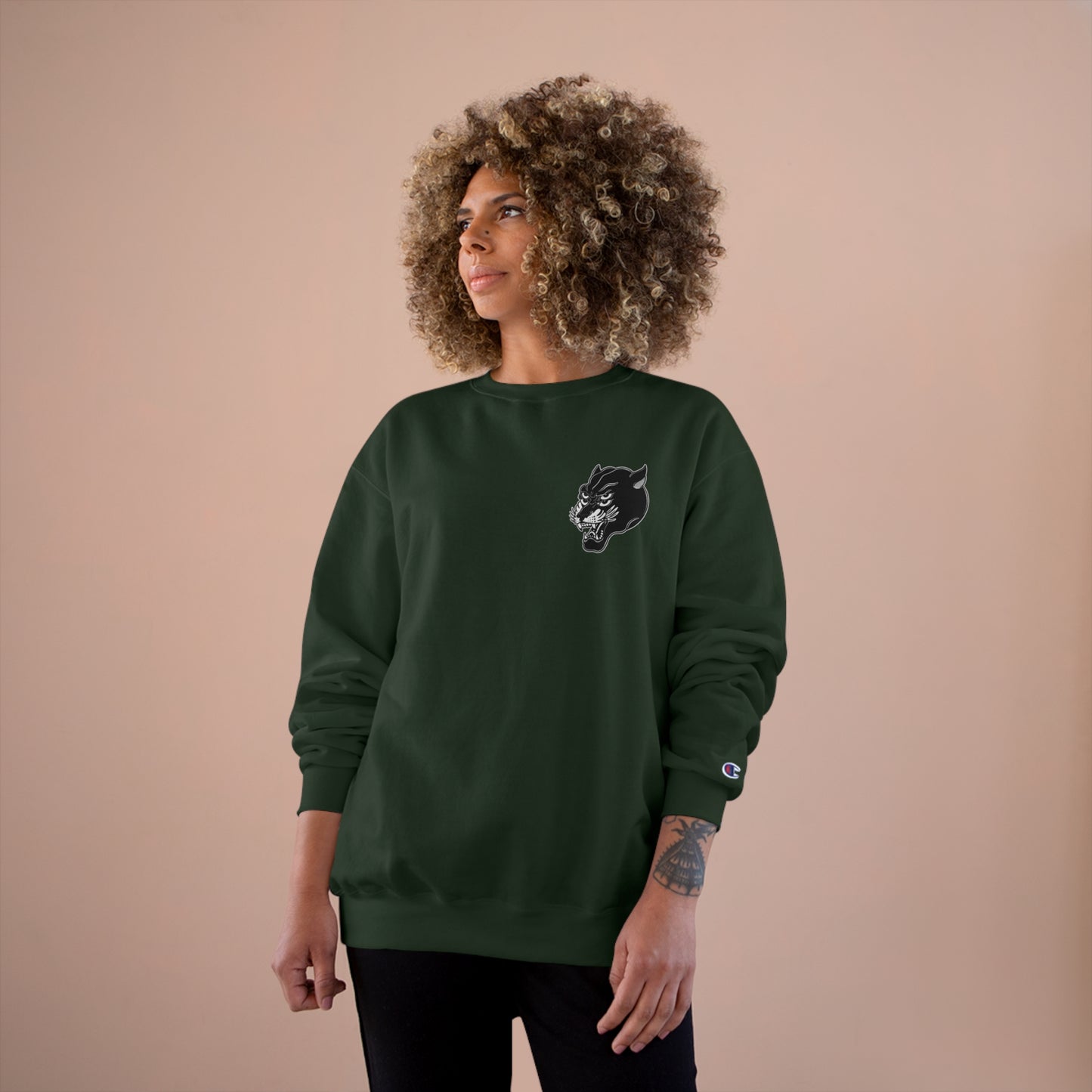 Unisex Champion Crewneck | Gypsy's Double Gypsy Lady (by @ohbhave)