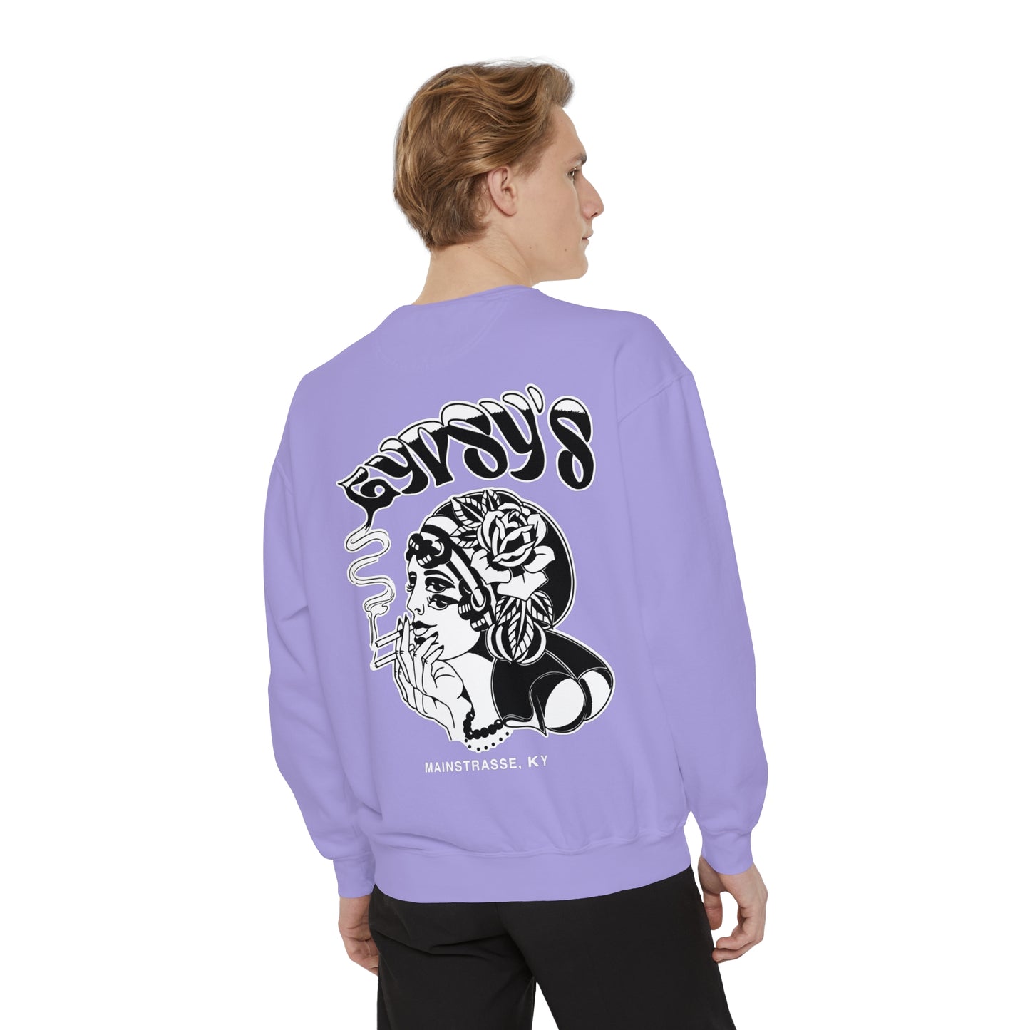 Unisex Comfort Colors Crewneck Sweatshirt | Gypsy's Double Gypsy Lady (by @ohbhave)