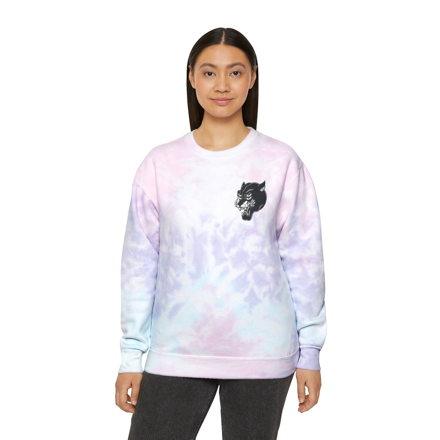 Unisex Comfort Colors Tie-Dye Crewneck Sweatshirt | Gypsy's Double Gypsy Lady (by @ohbhave)