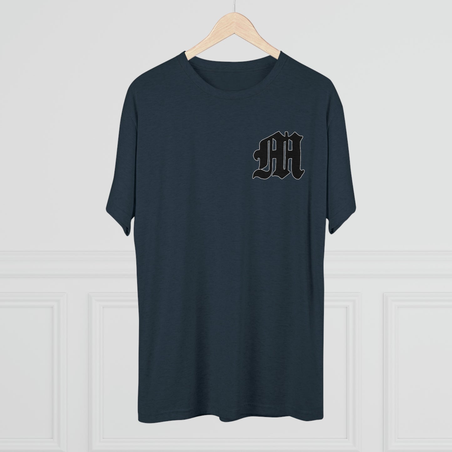 Unisex Tri-Blend Crew Tee | Mothers Tattoo Double Panther Logo by Brendan Houston (IG: @ohbhave)