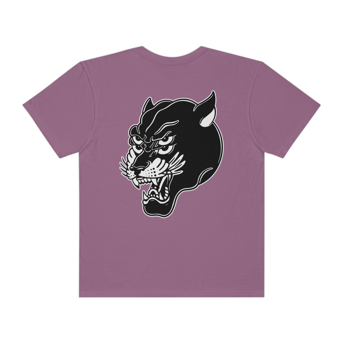Unisex Comfort Colors T-shirt | Mothers Tattoo Double Panther Logo by Brendan Houston (IG: @ohbhave)