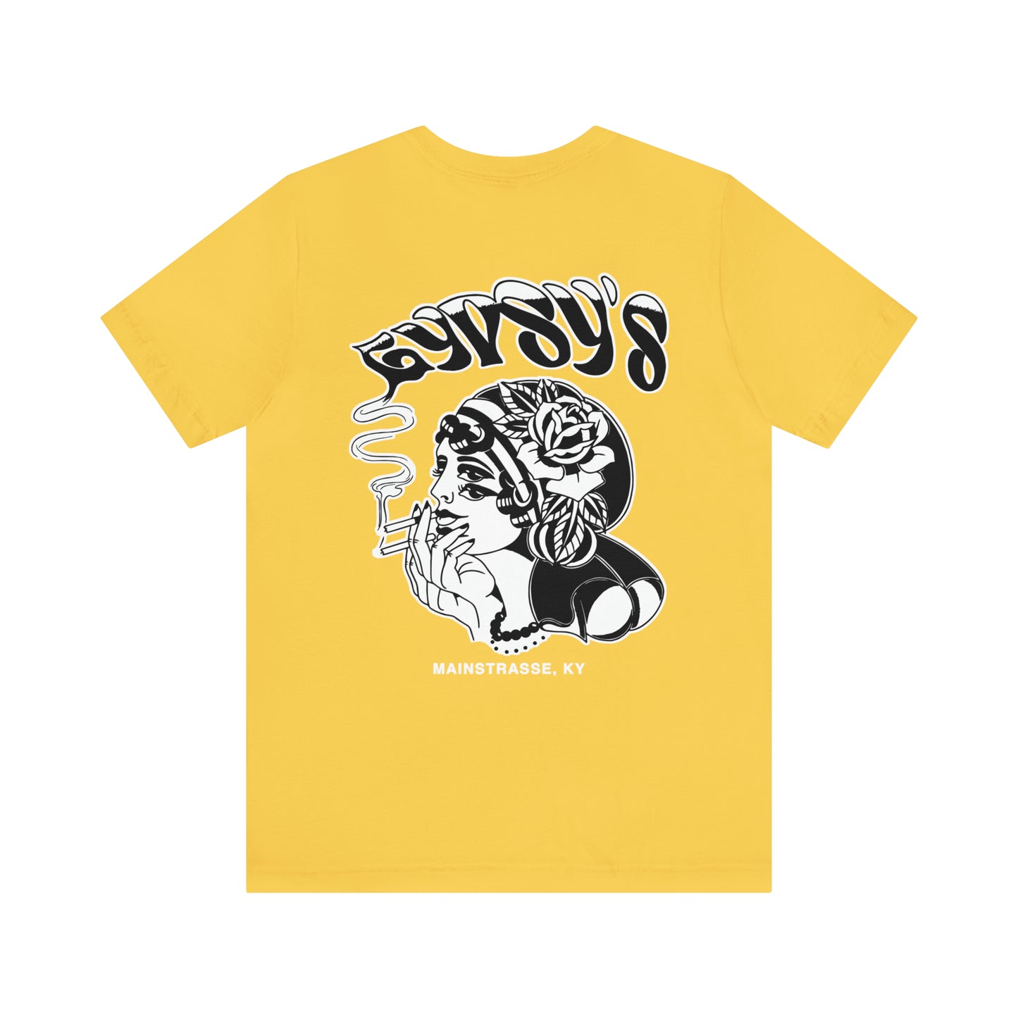 Unisex Jersey Short Sleeve Tee | Gypsy's Double Gypsy Lady (by @ohbhave)