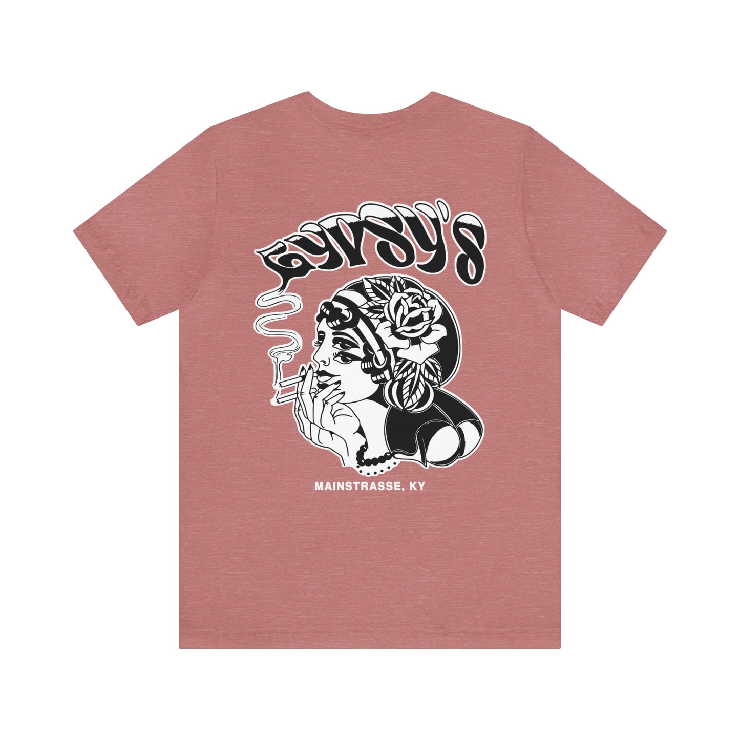 Unisex Jersey Short Sleeve Tee | Gypsy's Double Gypsy Lady (by @ohbhave)