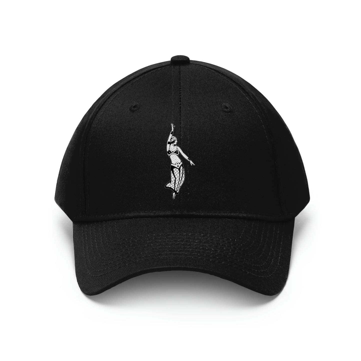 Unisex Twill Hat | Gypsy's Dancing Gypsy Lady (by @tylerabnertattoo)