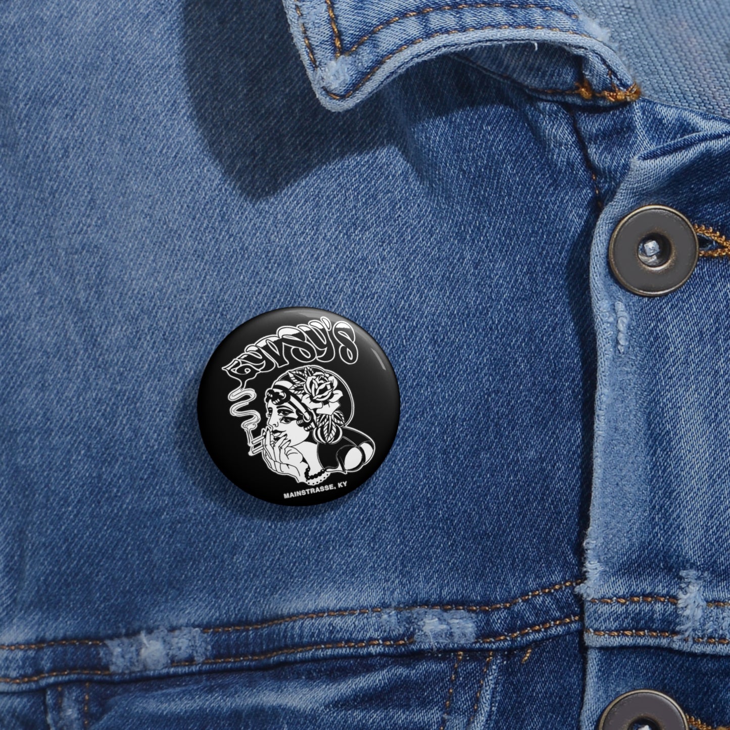 Pin (2 Sizes) | Gypsy's Double Gypsy Lady (by @ohbhave)