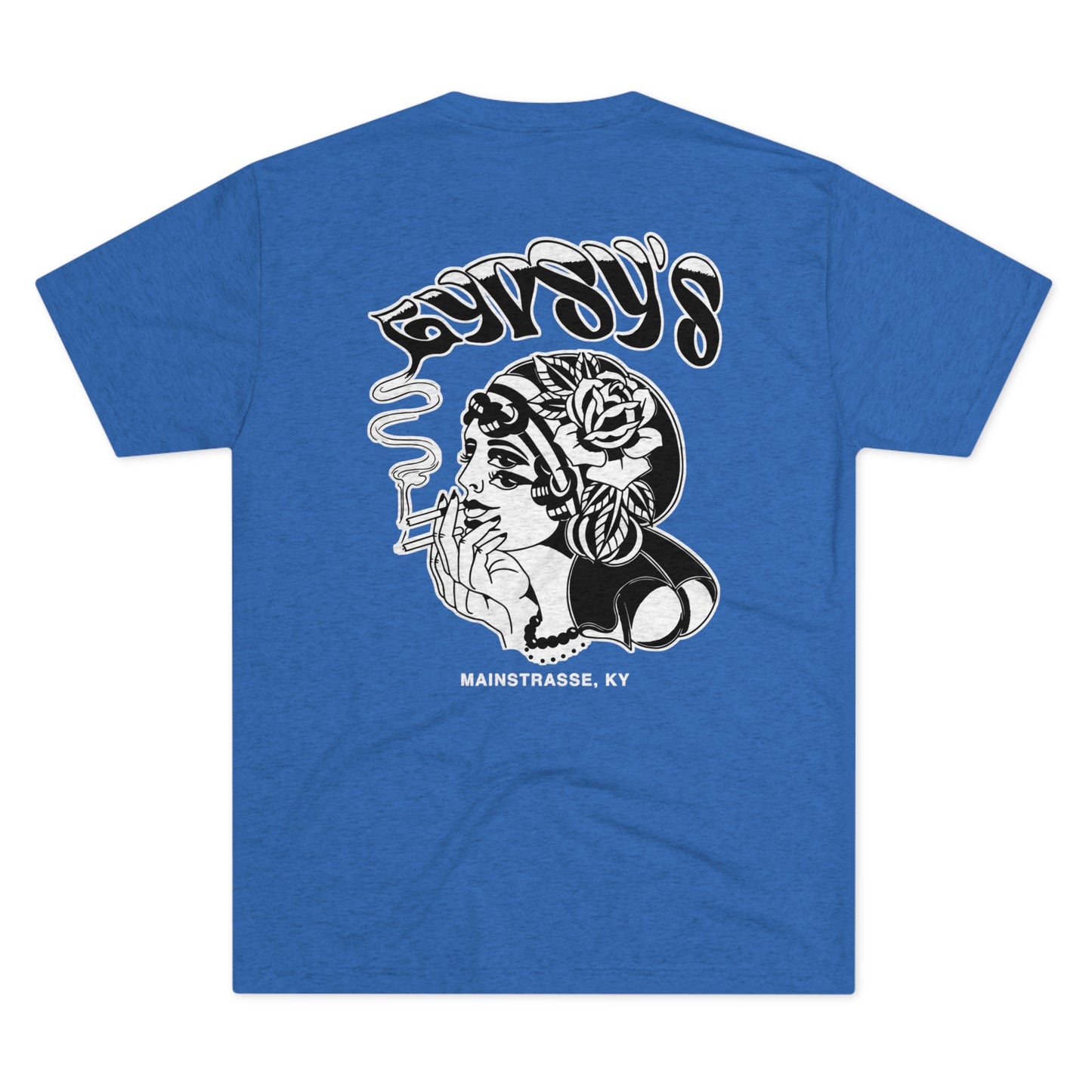 Unisex Tri-Blend Crew Tee | Gypsy's Double Gypsy Lady (by @ohbhave)