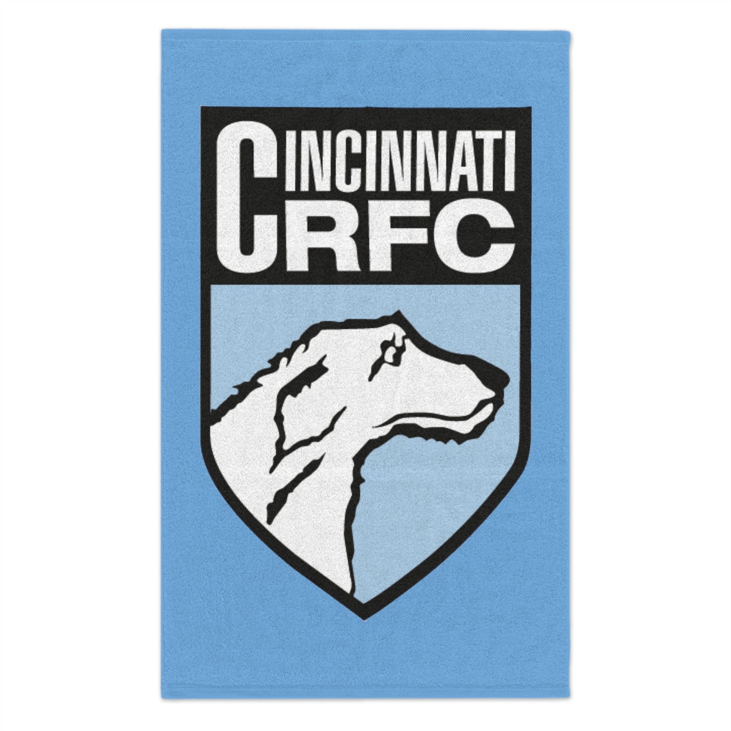Blue Rally Towel 11"x18" (Or Hand Towel) | CRFC Wolfhounds Blue Crest