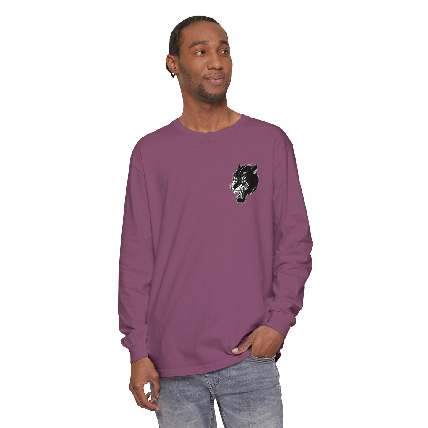 Unisex Comfort Colors Long Sleeve T-Shirt | Gypsy's Double Gypsy Lady (by @ohbhave)