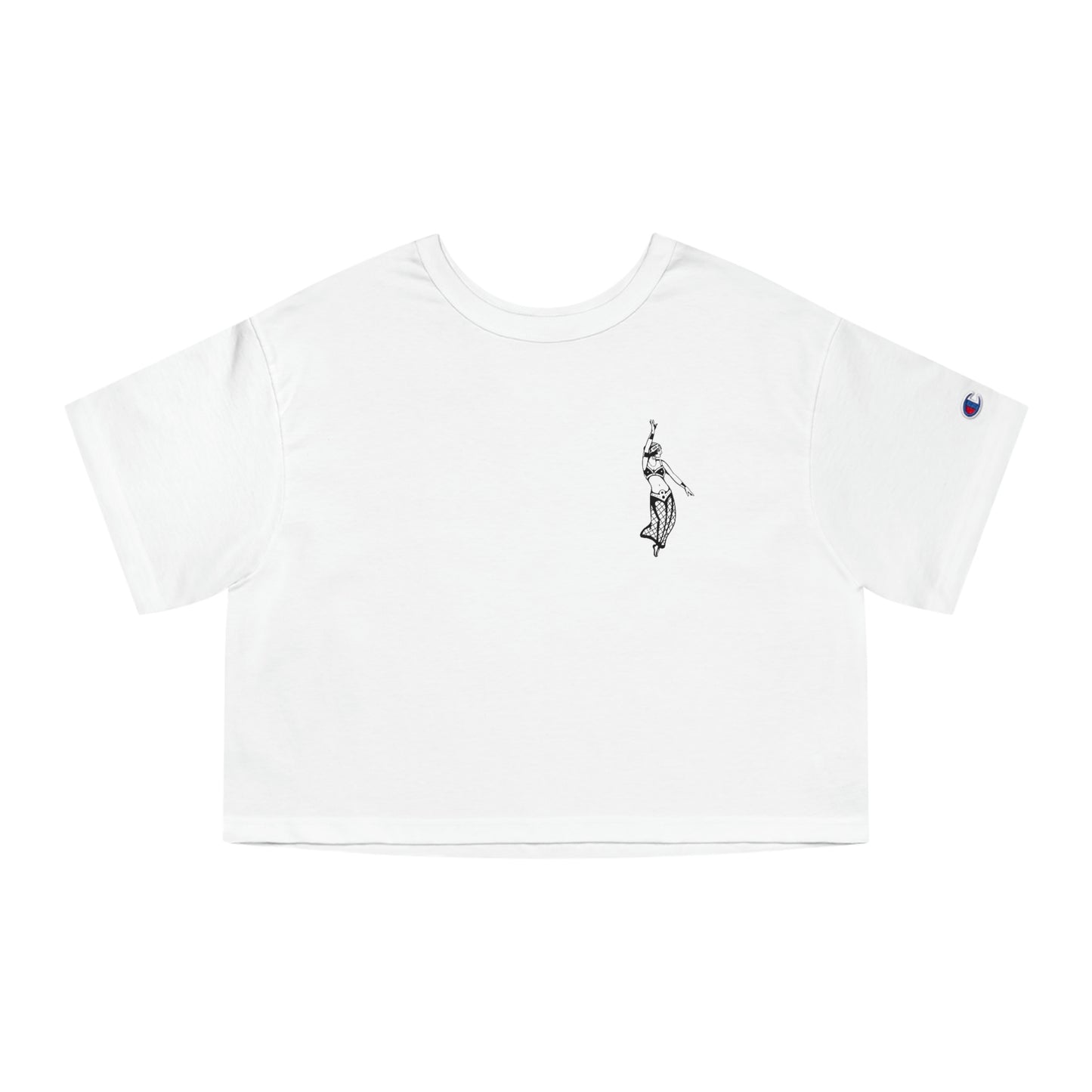 Champion Heritage Crop Top Tee | Gypsy's Dancing Gypsy Lady (by @tylerabnertattoo)