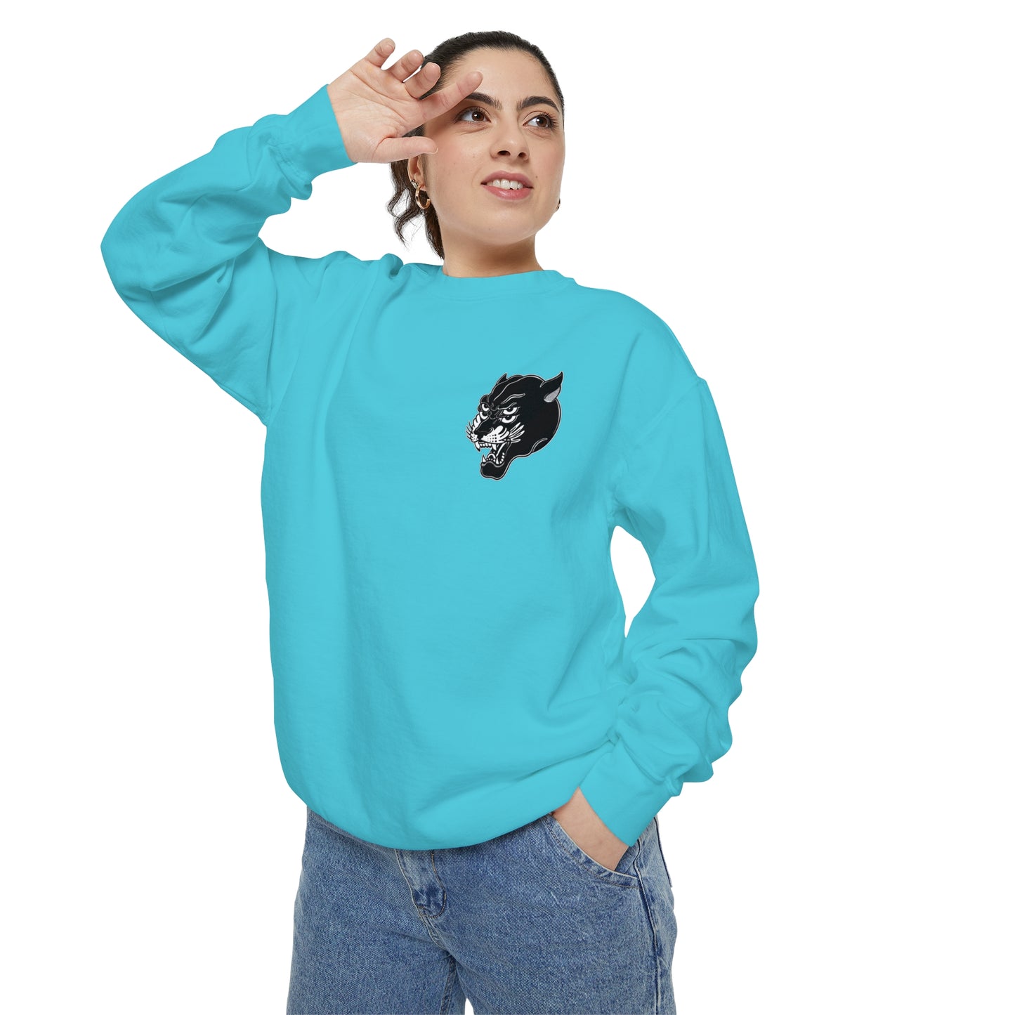 Unisex Comfort Colors Crewneck Sweatshirt | Gypsy's Double Gypsy Lady (by @ohbhave)