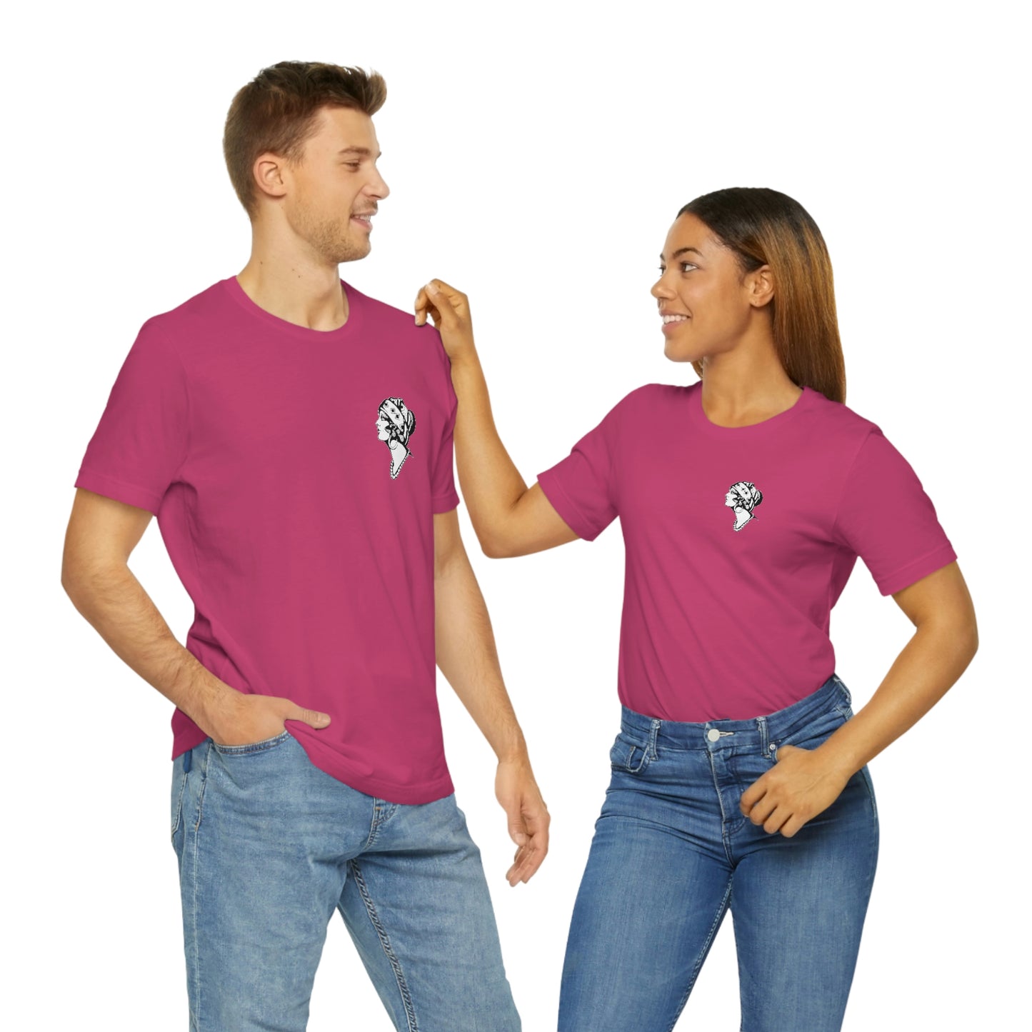 Unisex Jersey Short Sleeve Tee | Gypsy's Dancing Gypsy Lady (by @tylerabnertattoo)