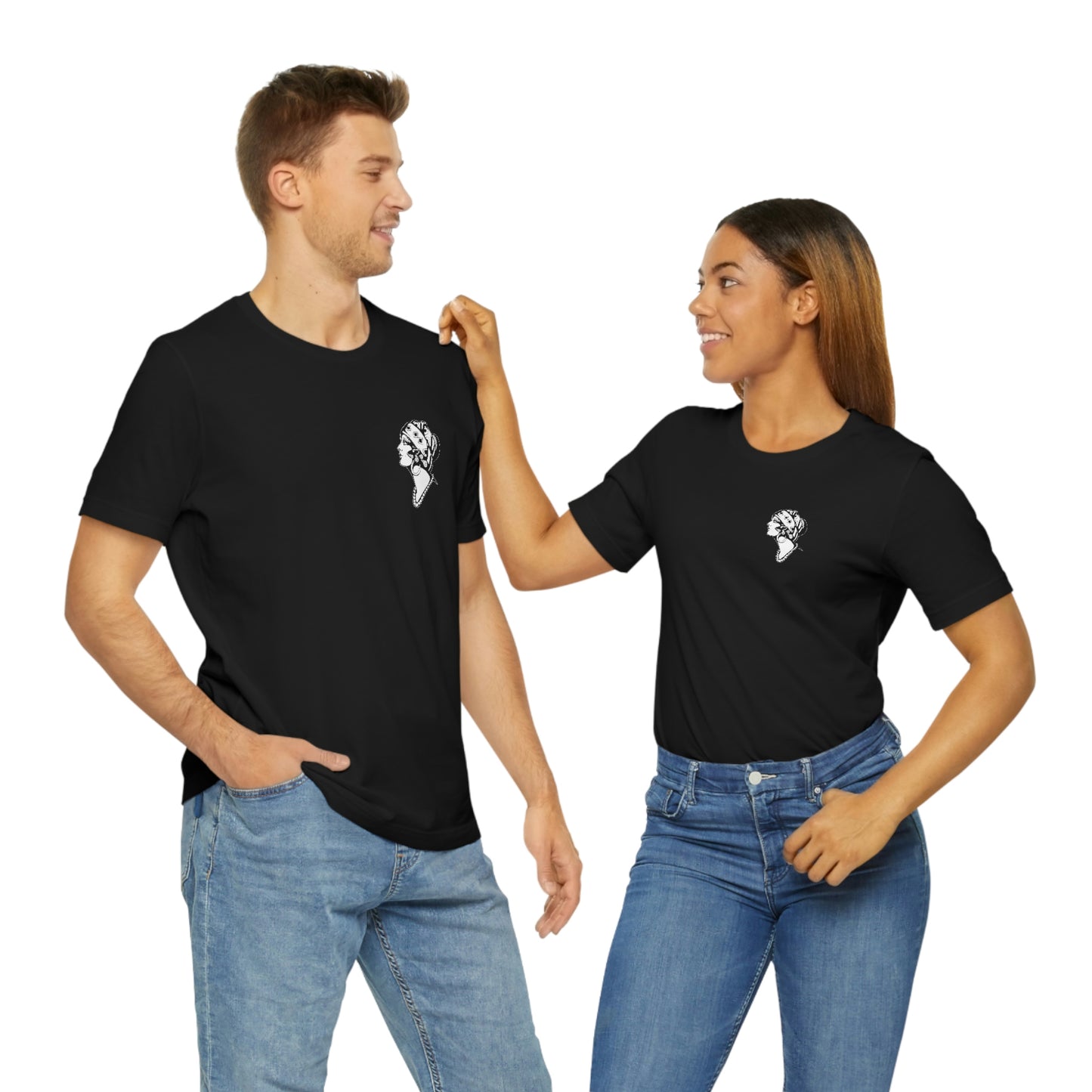Unisex Jersey Short Sleeve Tee | Gypsy's Dancing Gypsy Lady (by @tylerabnertattoo)