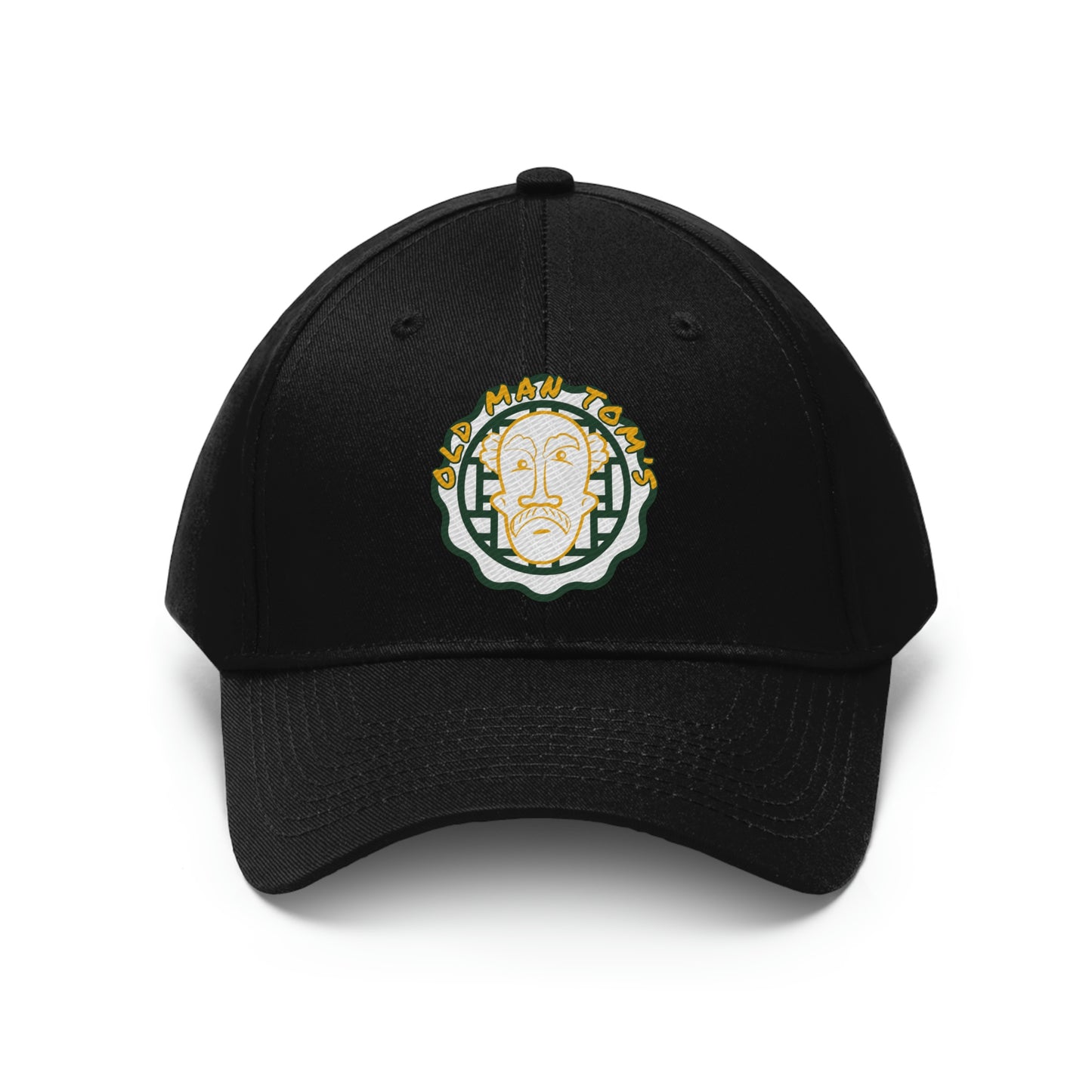 Old Man Tom's Logo Unisex Twill Hat