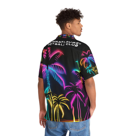 Hawaiian Shirt | CRFC Wolfhounds White Crest