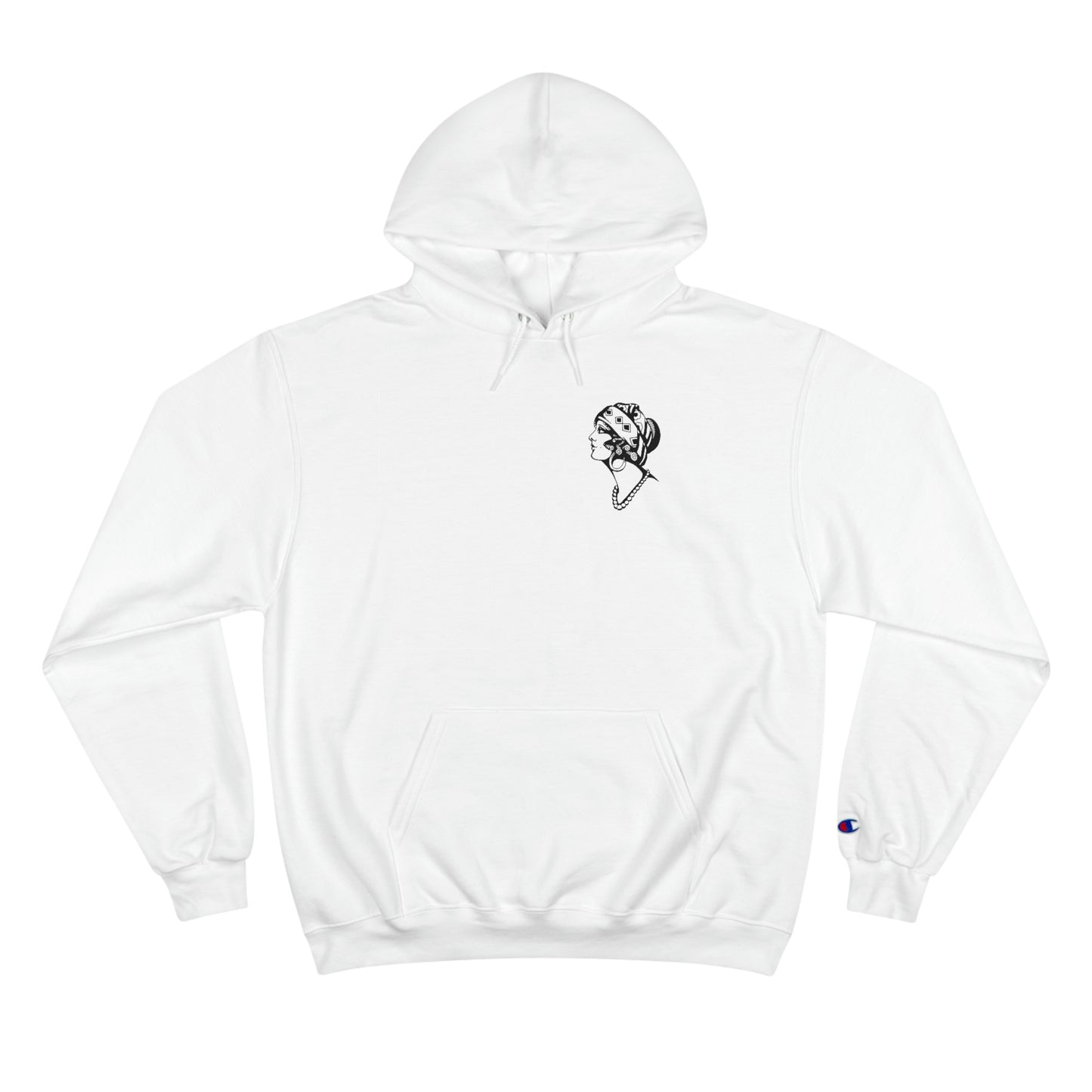 Unisex Champion Hoodie | Gypsy's Dancing Gypsy Lady (by @tylerabnertattoo)