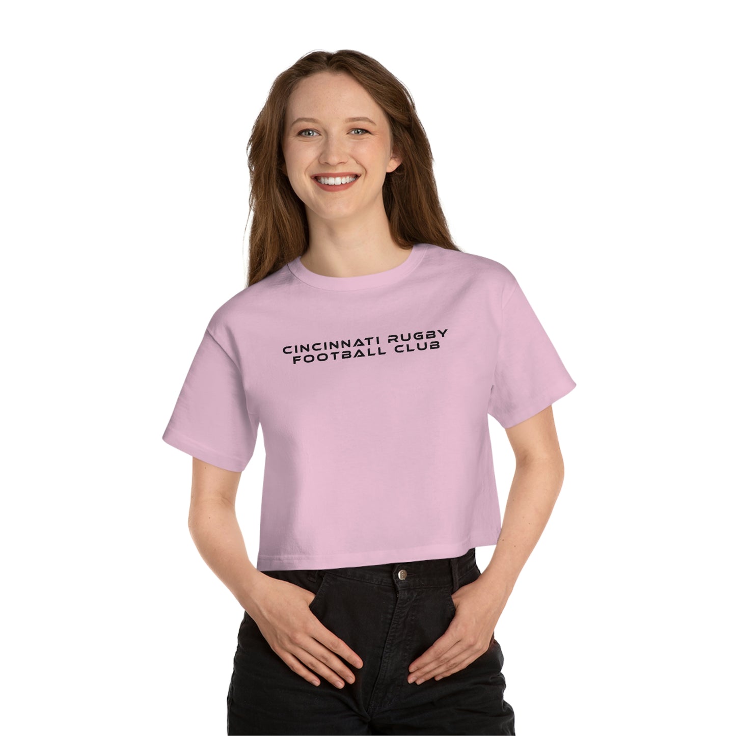 Champion Heritage Crop Top | CRFC Wolfhounds Blue Crest