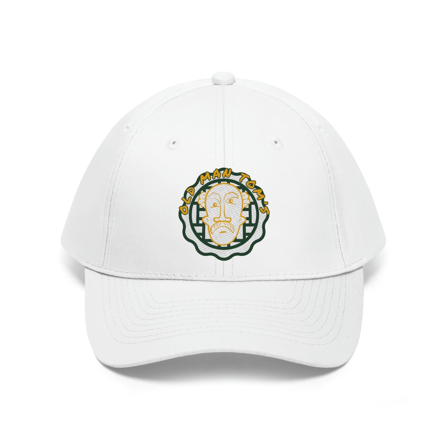 Old Man Tom's Logo Unisex Twill Hat
