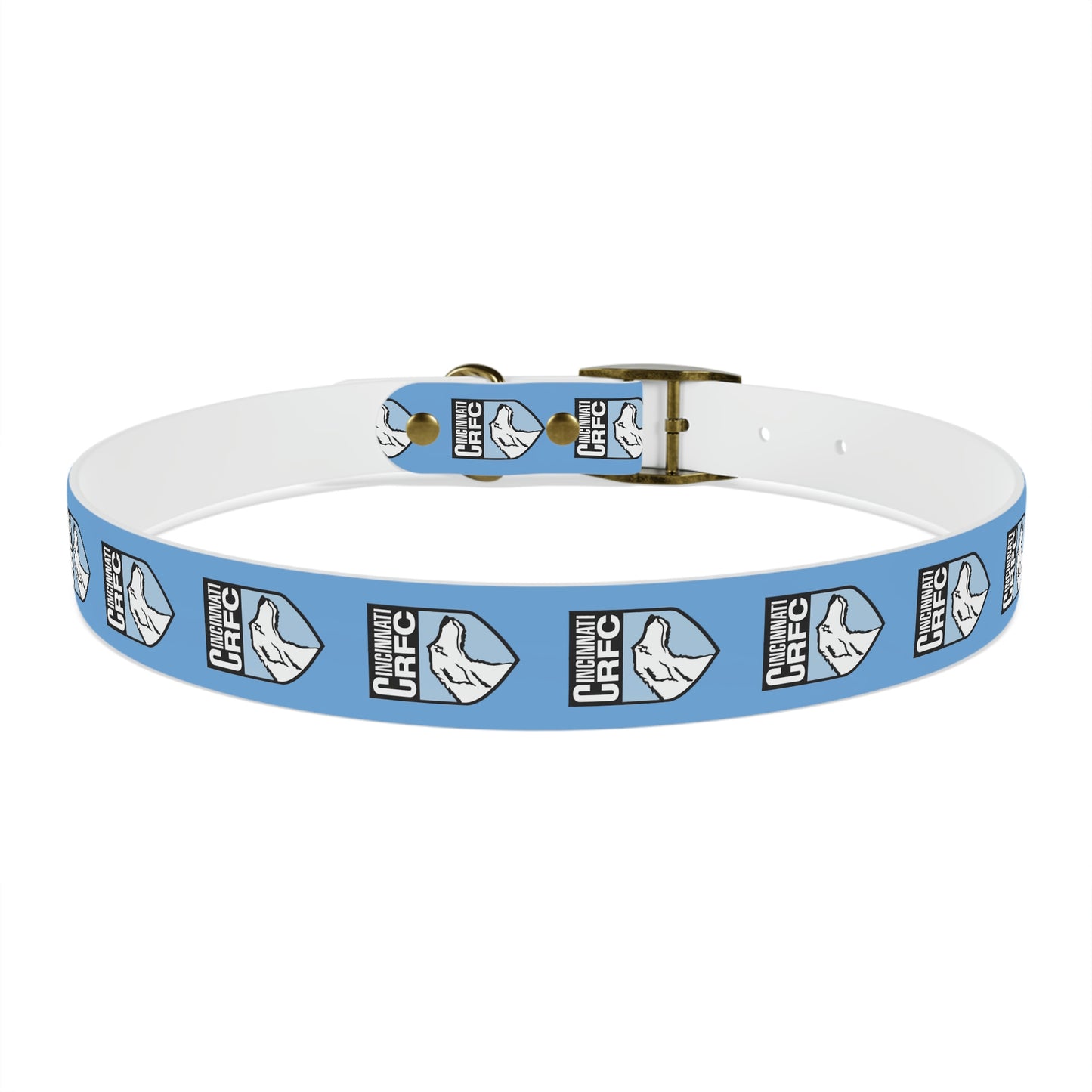 Dog Collar | CRFC Wolfhounds Blue Crest