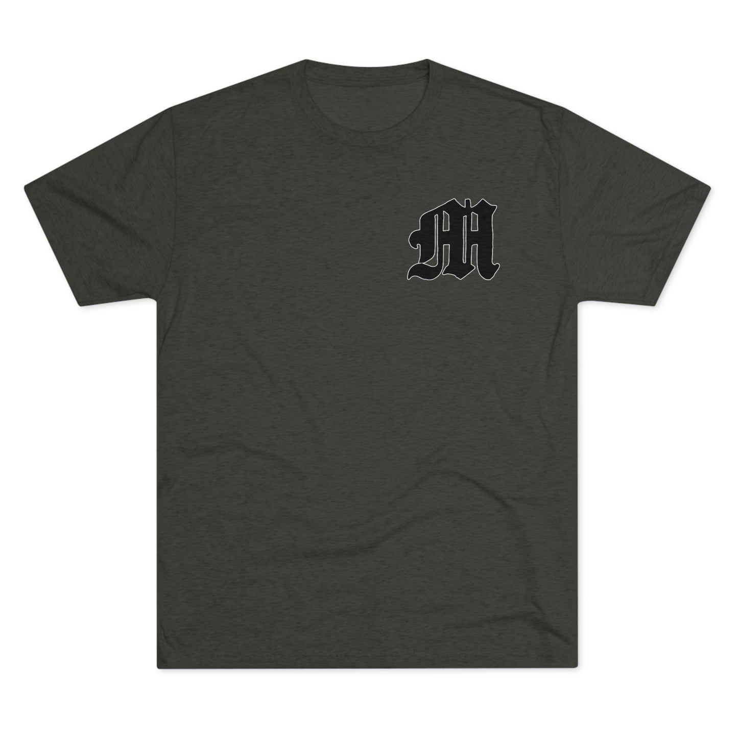 Unisex Tri-Blend Crew Tee | Mothers Tattoo Double Panther Logo by Brendan Houston (IG: @ohbhave)