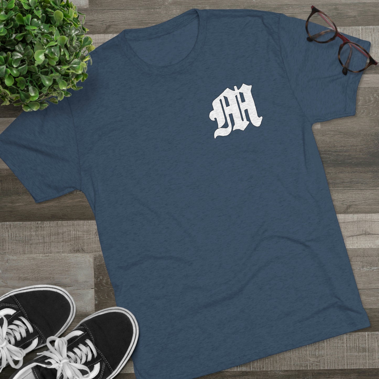 Unisex Tri-Blend Crew Tee | Mothers Tattoo Logo