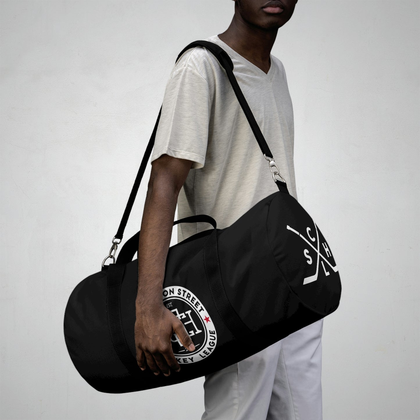 The CSHL Black "Send It!" Hockey Bag