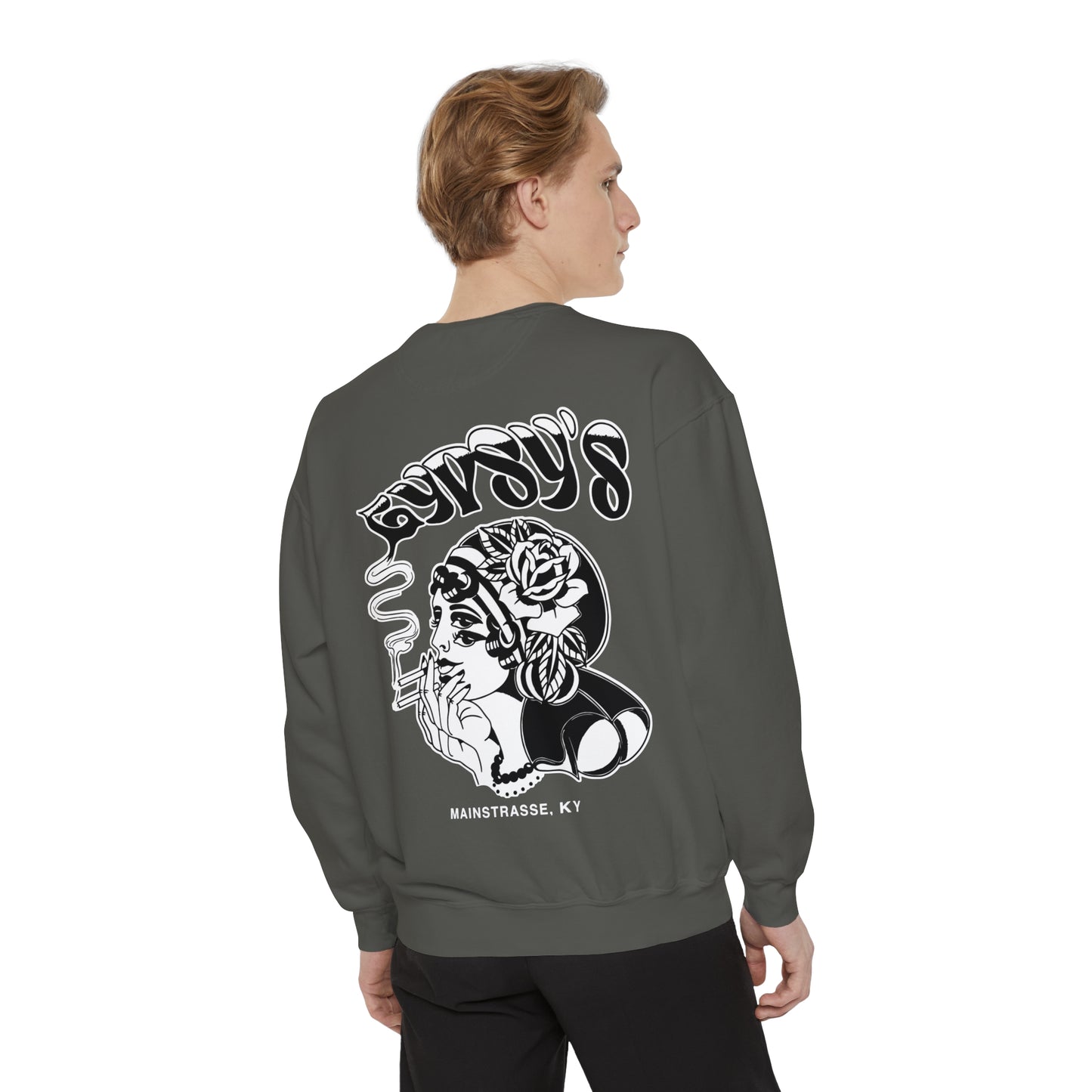 Unisex Comfort Colors Crewneck Sweatshirt | Gypsy's Double Gypsy Lady (by @ohbhave)
