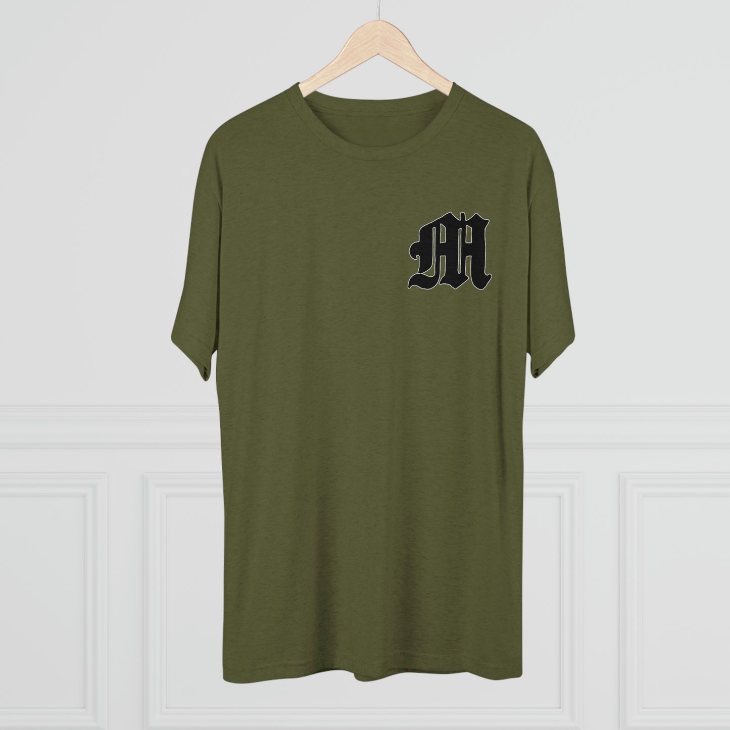 Unisex Tri-Blend Crew Tee | Mothers Tattoo Double Panther Logo by Brendan Houston (IG: @ohbhave)