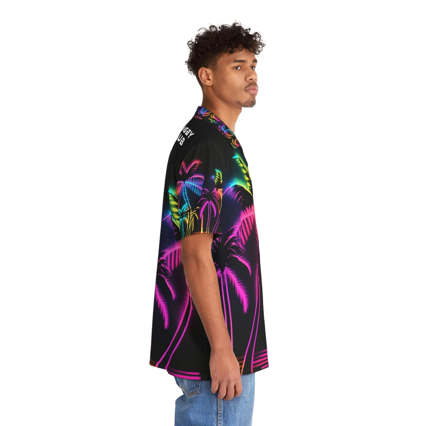 Hawaiian Shirt | CRFC Wolfhounds White Crest