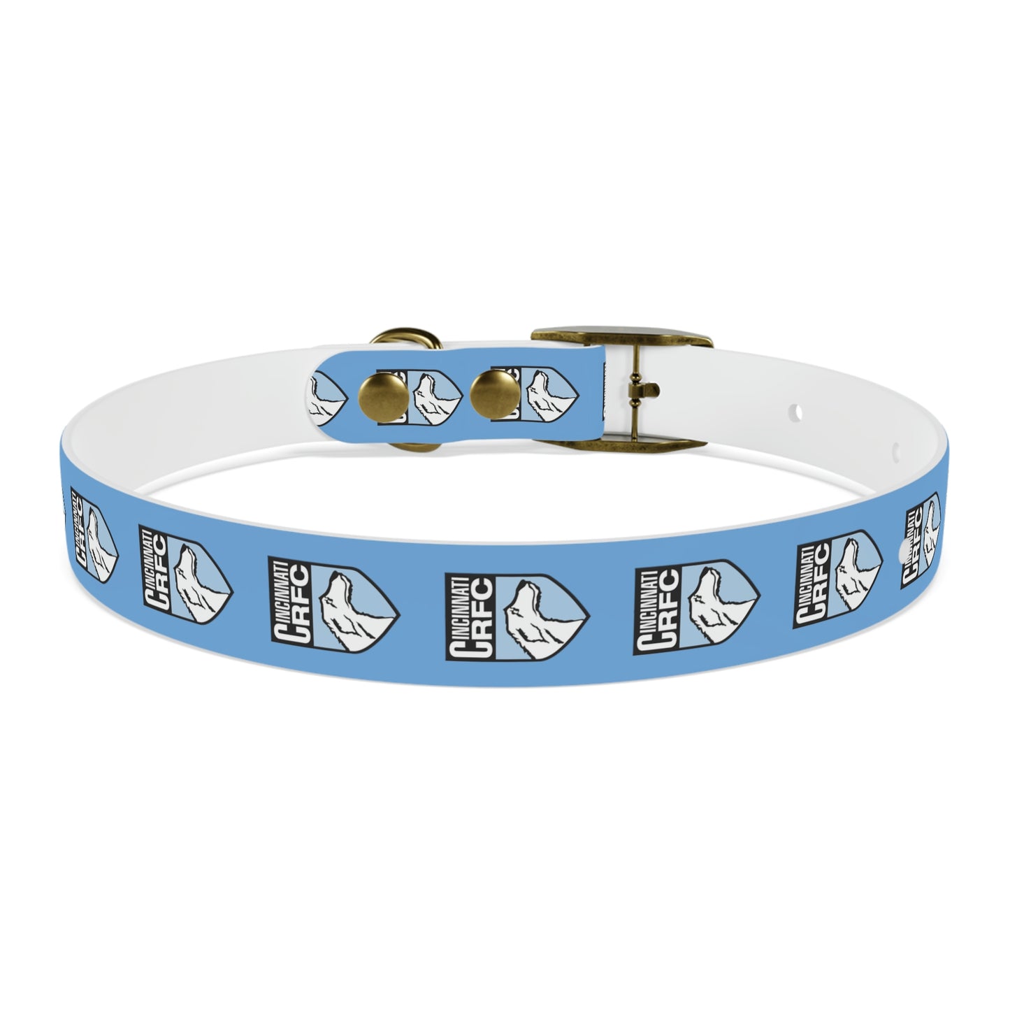 Dog Collar | CRFC Wolfhounds Blue Crest