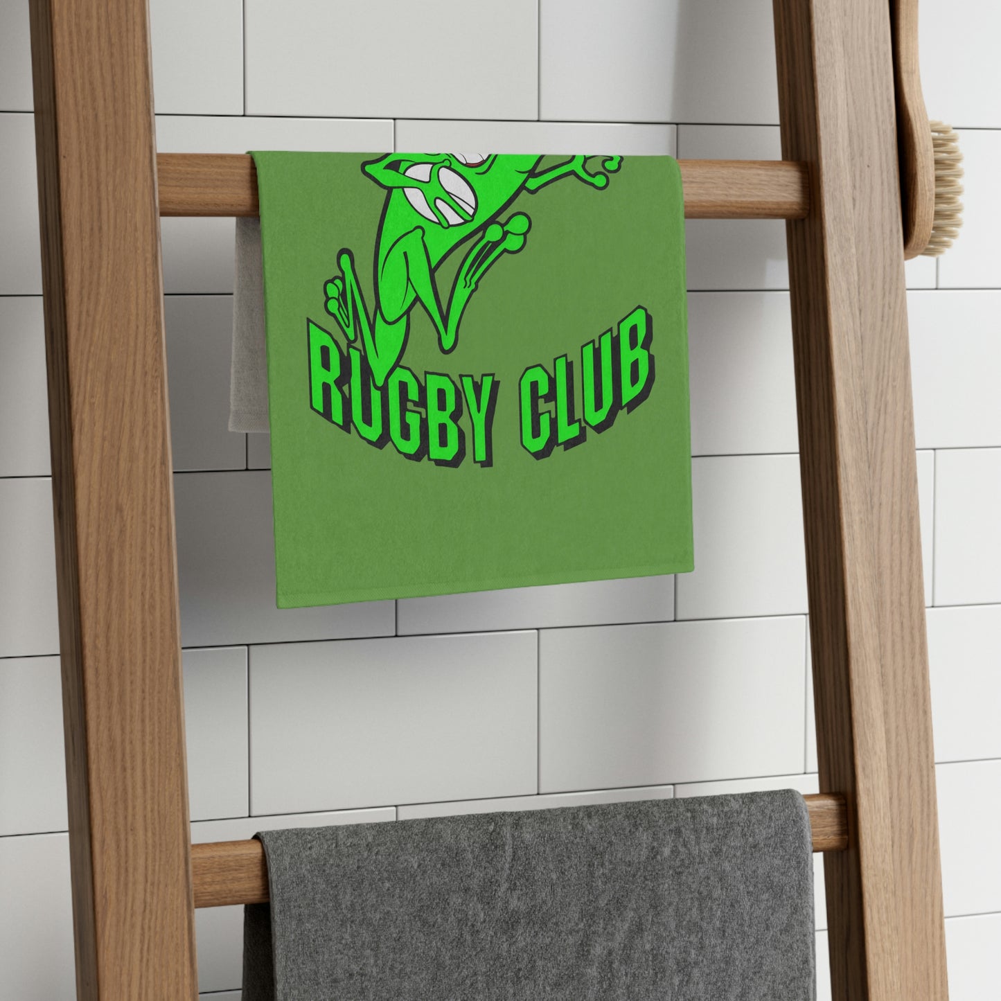 Rally Towel 11"x18" (Or Hand Towel) | QCRFC Frogs Logo