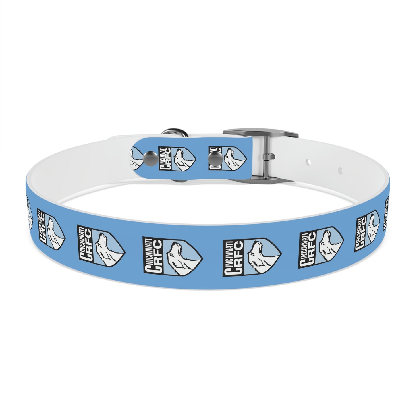 Dog Collar | CRFC Wolfhounds Blue Crest