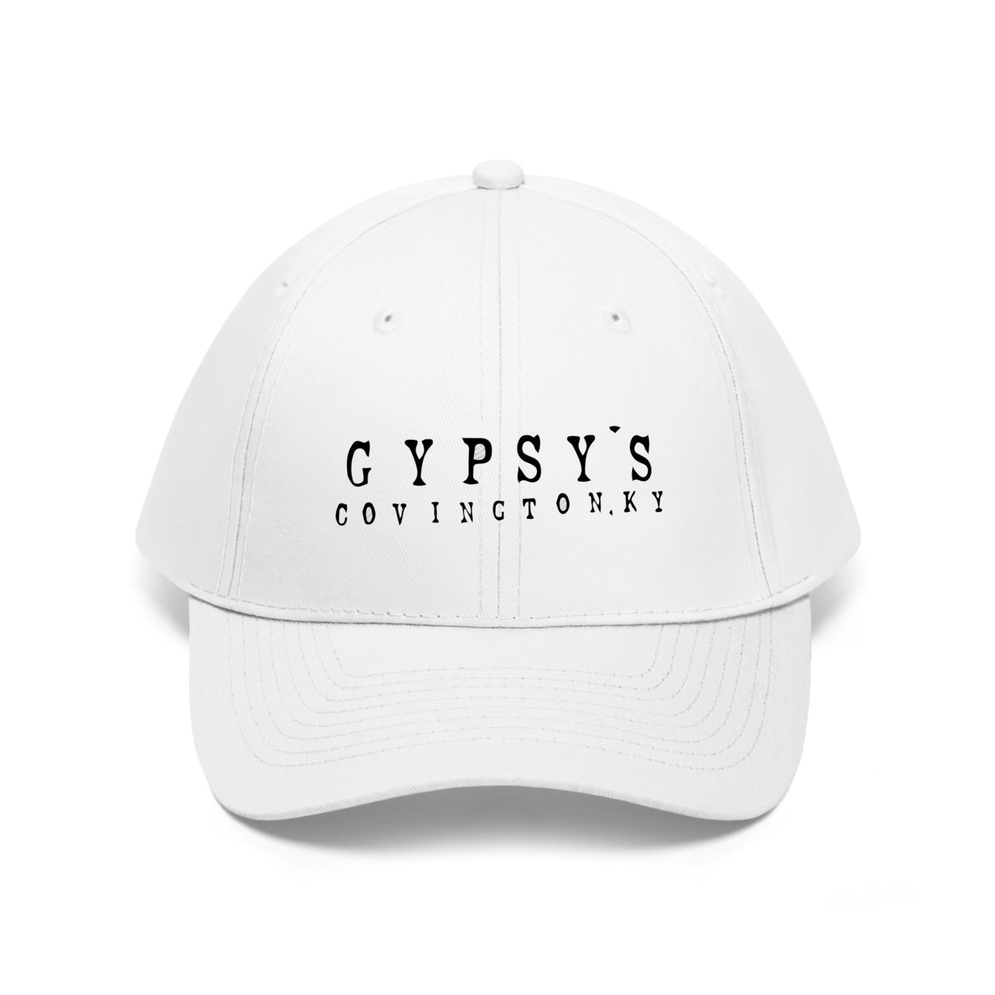 Unisex Twill Hat | Gypsy's Lettering (by @tylerabnertattoo)