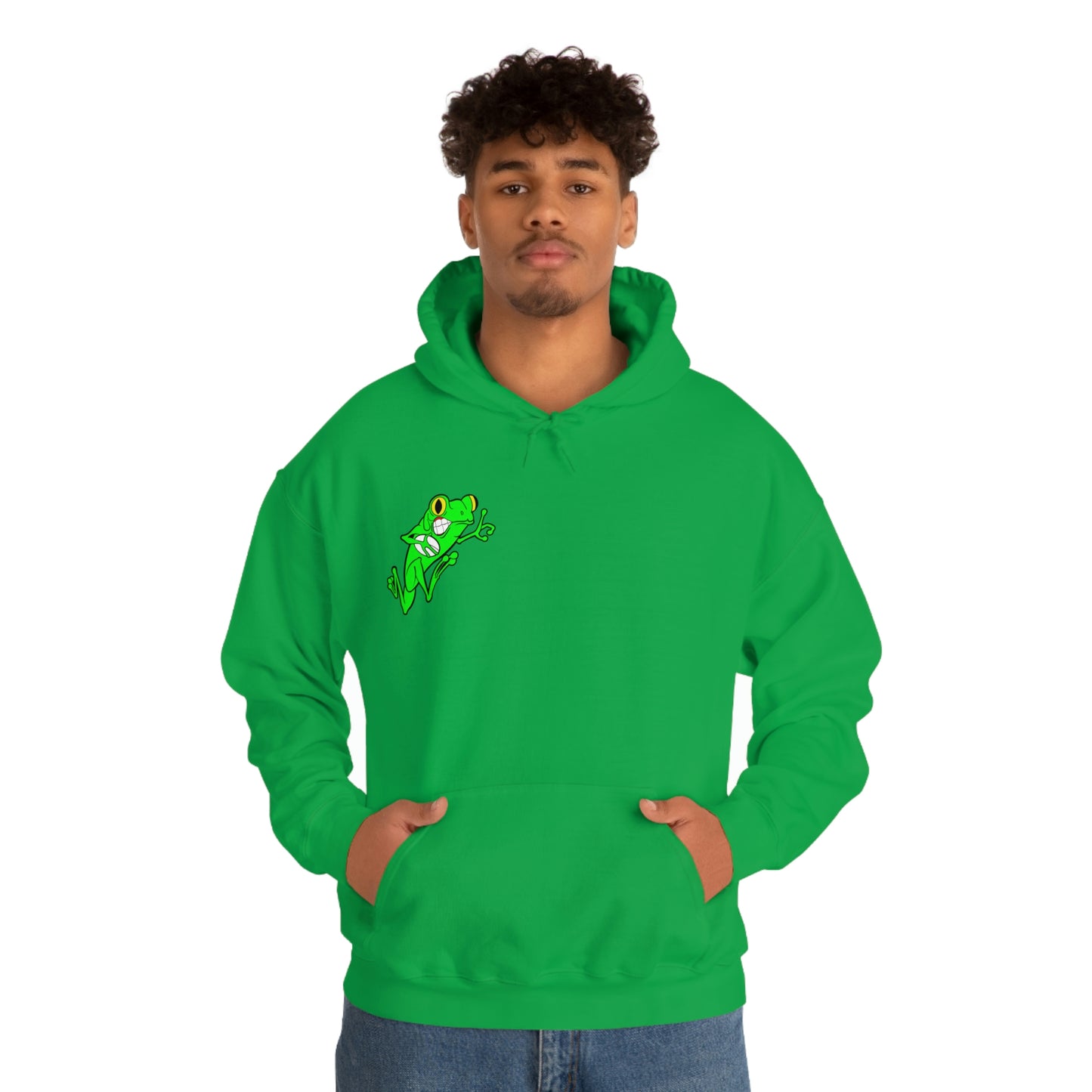 Unisex Heavy Blend™ Hoodie | QCRFC Frogs Logo