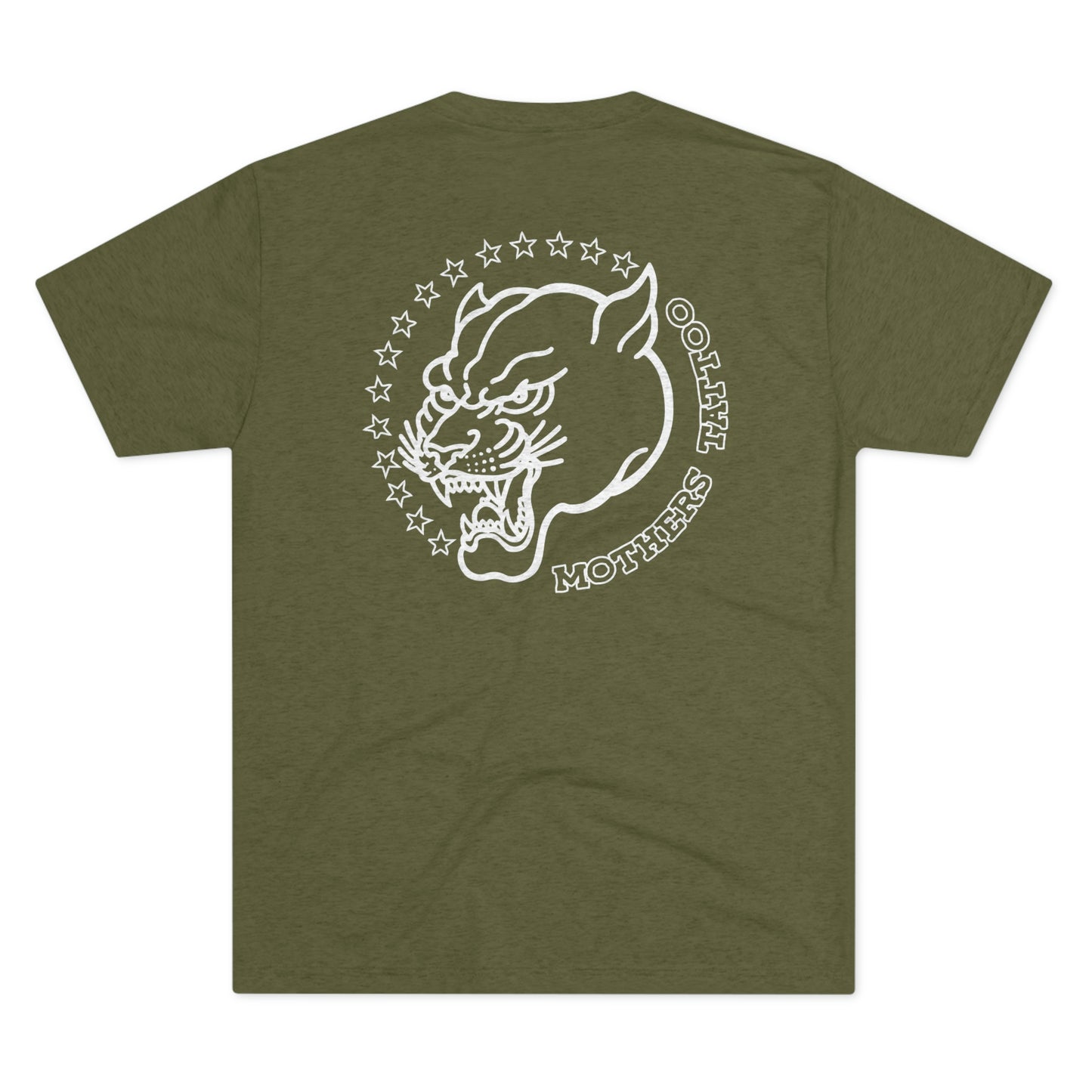 Unisex Tri-Blend Crew Tee | Mothers Tattoo Logo