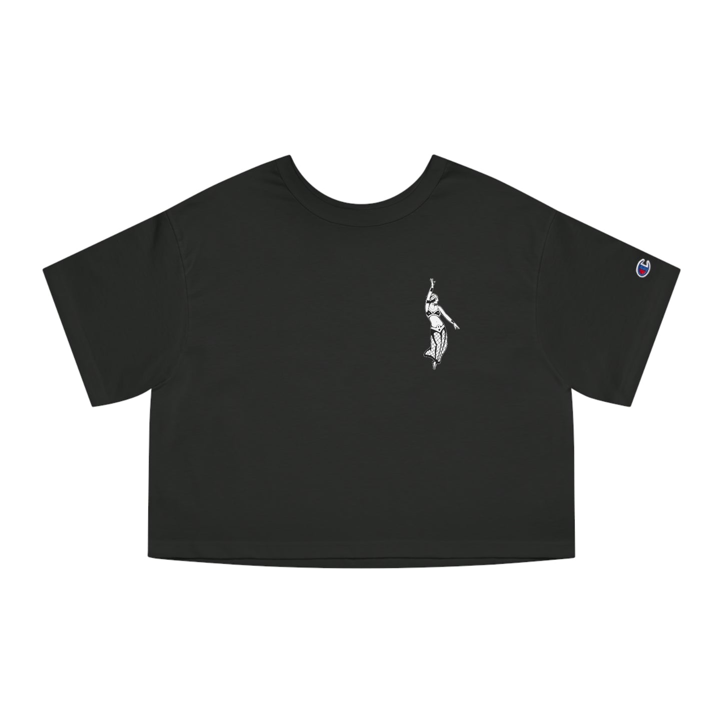 Champion Heritage Crop Top Tee | Gypsy's Dancing Gypsy Lady (by @tylerabnertattoo)