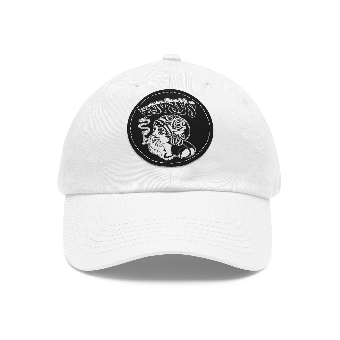 Dad Hat with Leather Patch (Round) | Gypsy's Double Gypsy Lady (by @ohbhave)
