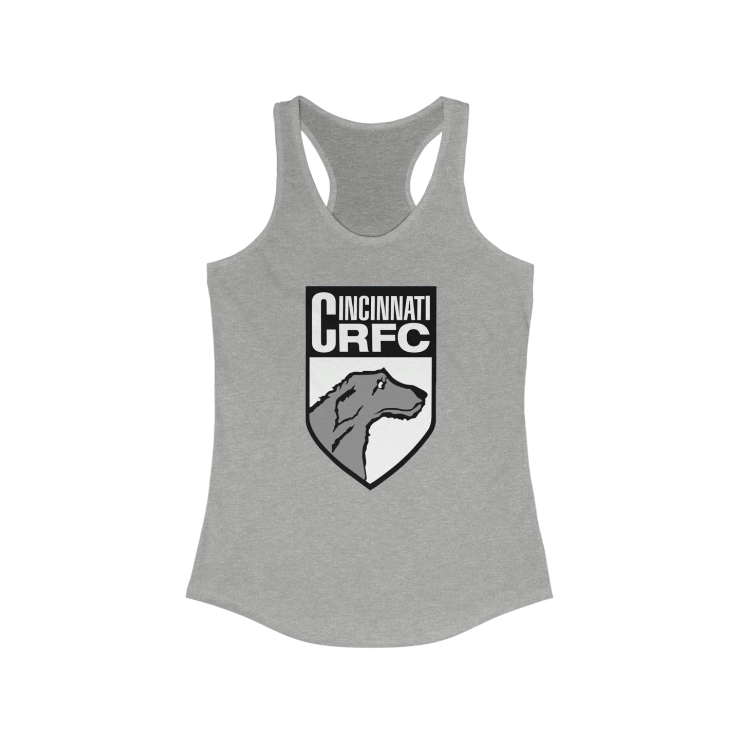 Women's Racerback Tank | CRFC Wolfhounds White Crest