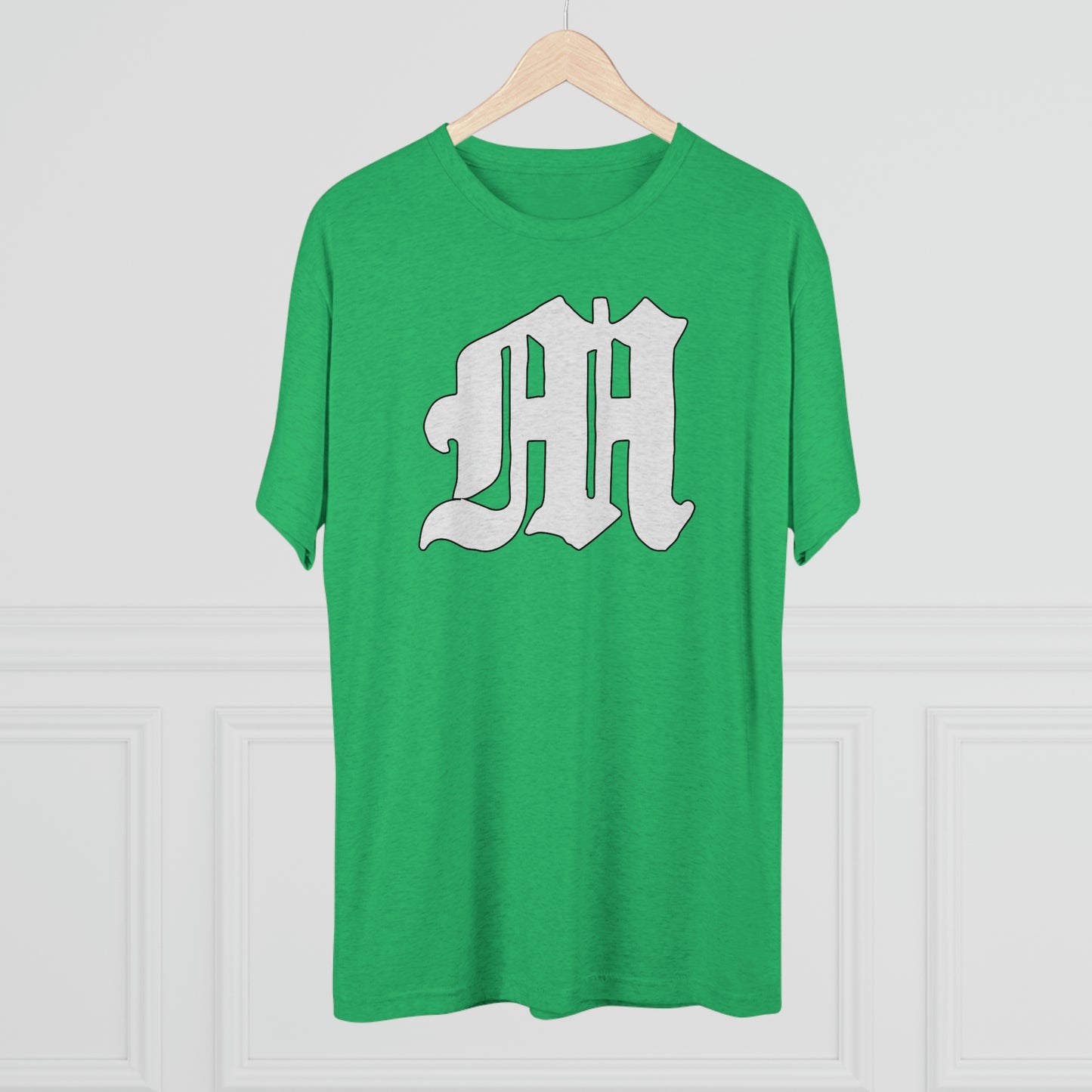 Unisex Tri-Blend Crew Tee | Mothers Tattoo M Logo