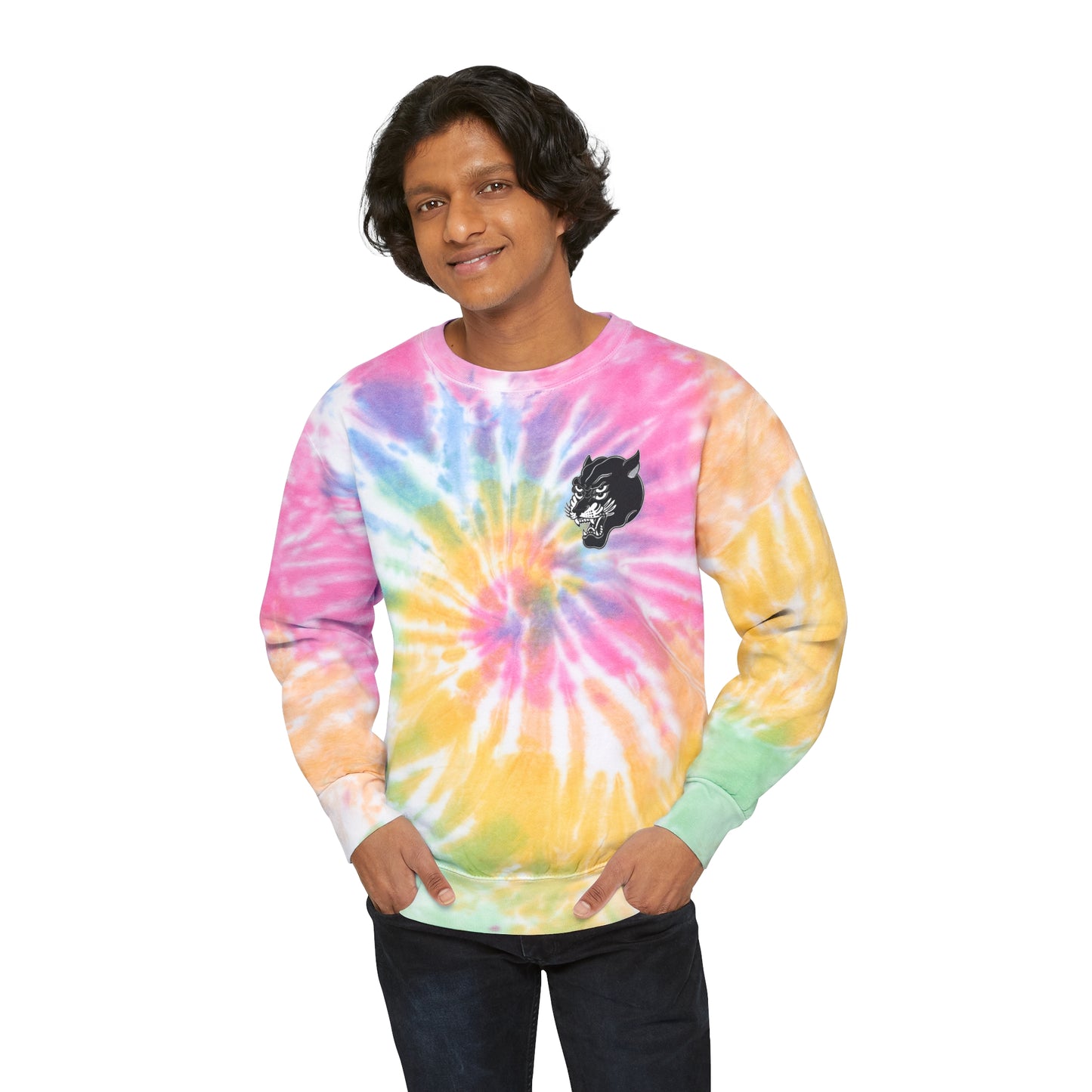 Unisex Comfort Colors Tie-Dye Crewneck Sweatshirt | Gypsy's Double Gypsy Lady (by @ohbhave)