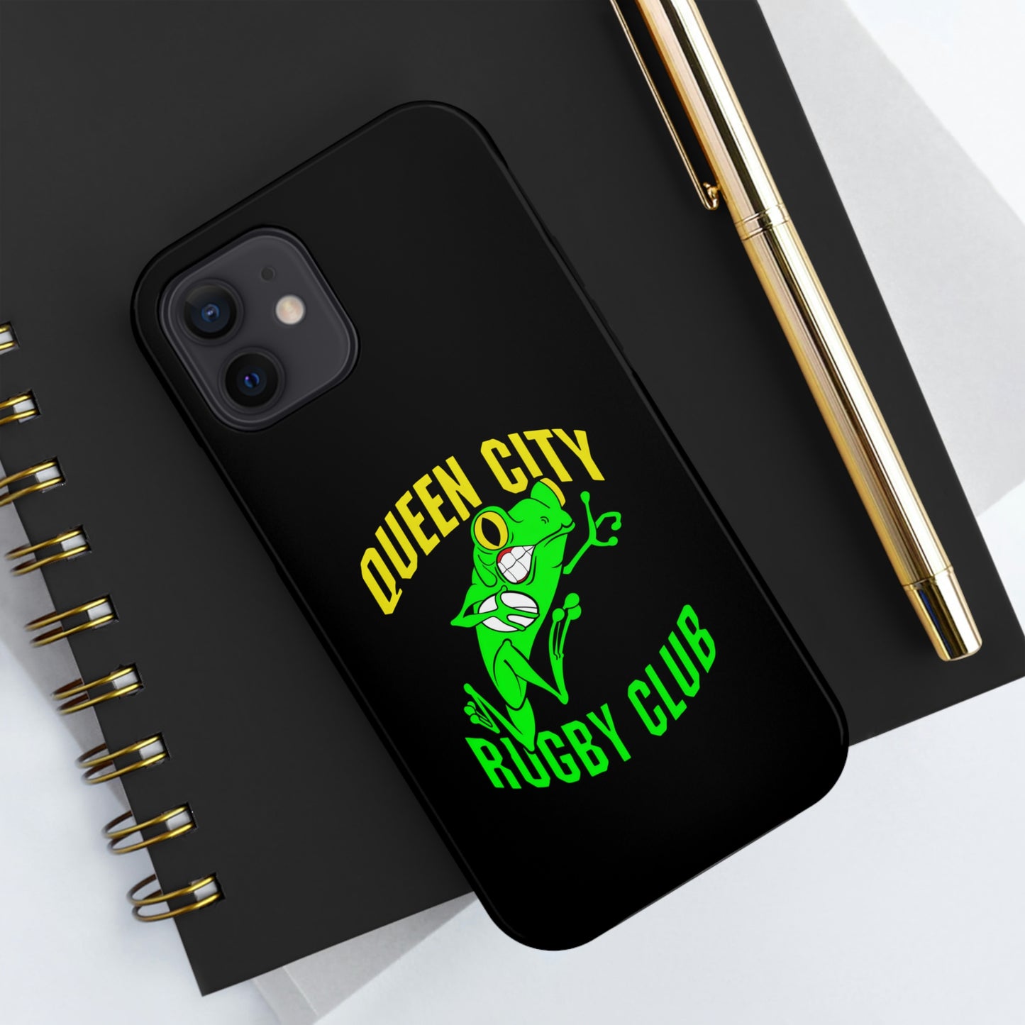 Tough Phone Cases, Case-Mate | QCRFC Frogs Logo