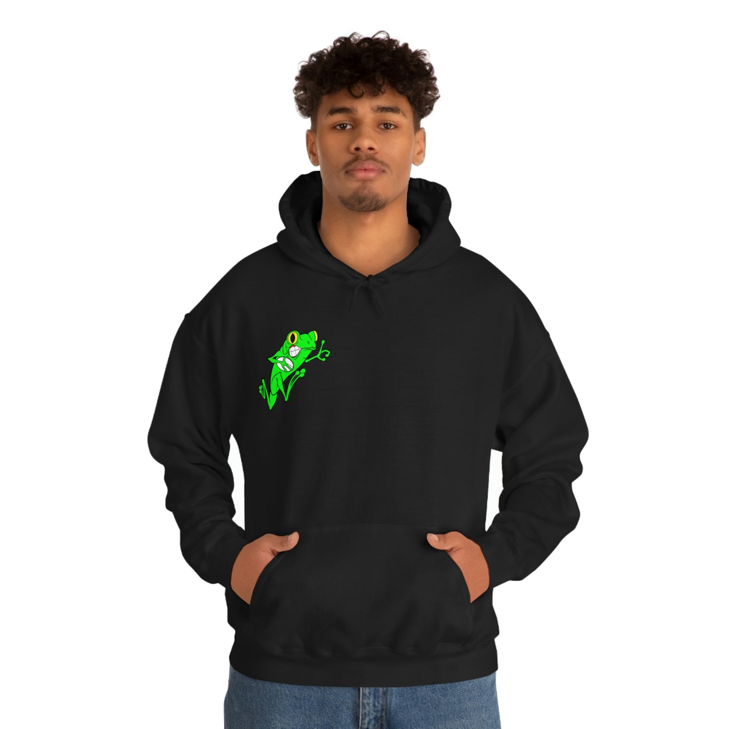 Unisex Heavy Blend™ Hoodie | QCRFC Frogs Logo