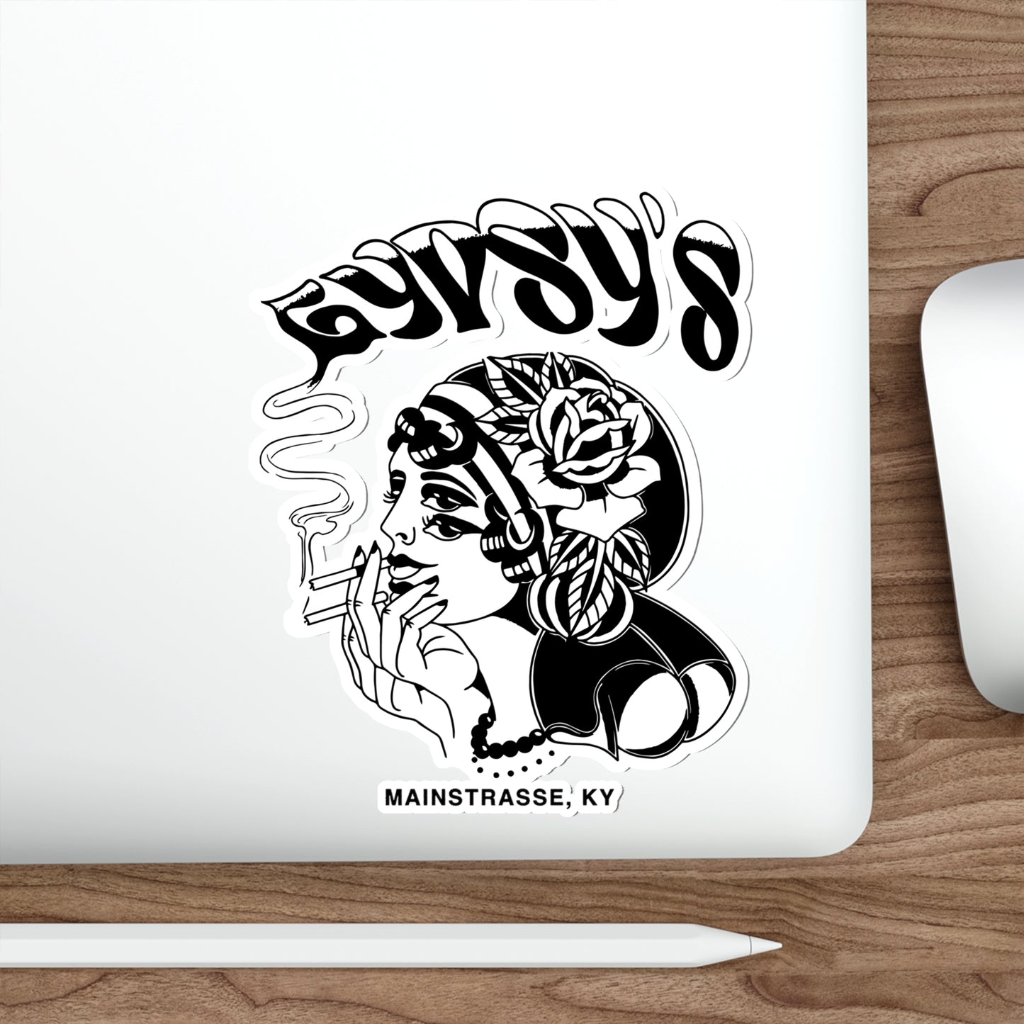 Die-Cut Sticker (2 Sizes) | Gypsy's Double Gypsy Lady (by @ohbhave)