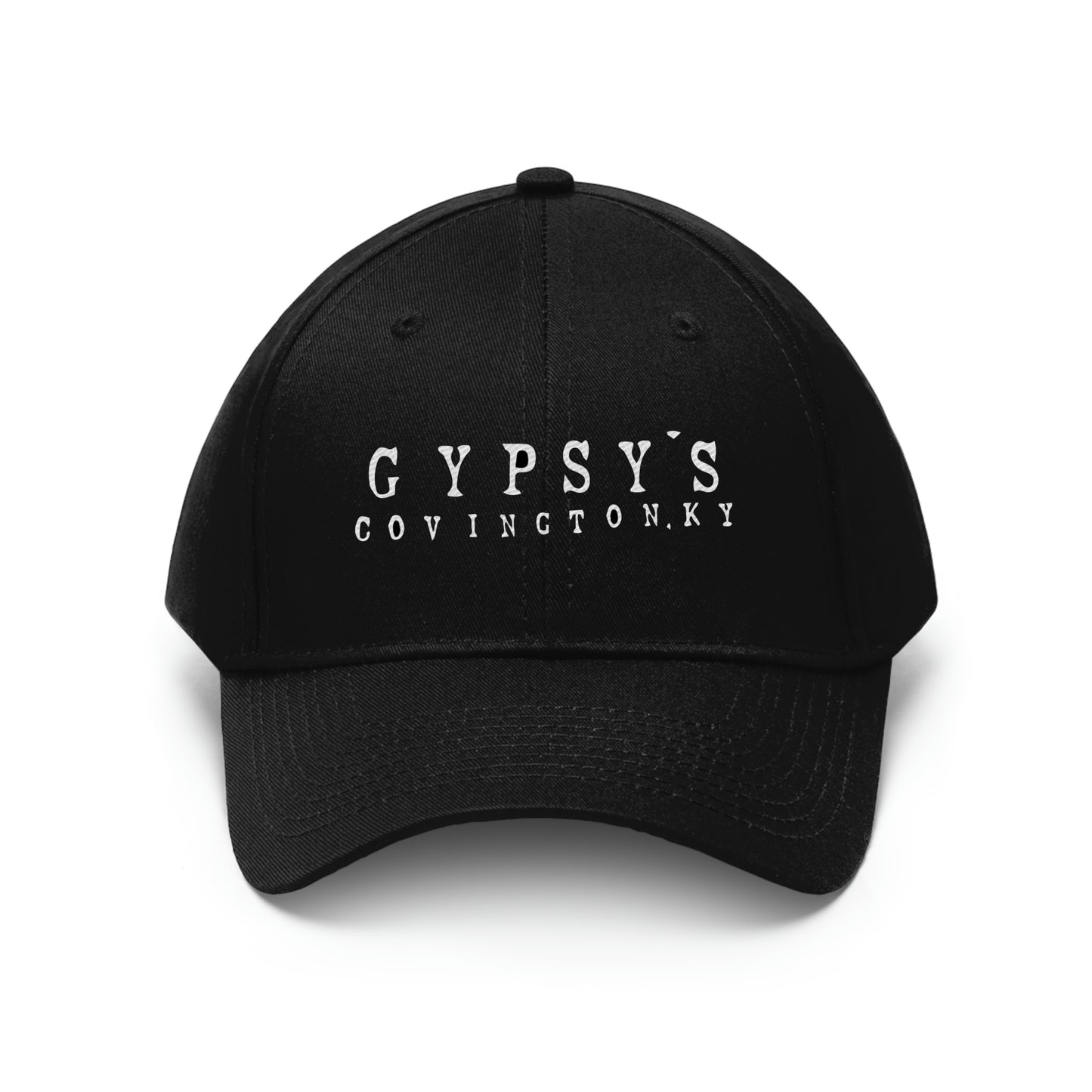 Unisex Twill Hat | Gypsy's Lettering (by @tylerabnertattoo)
