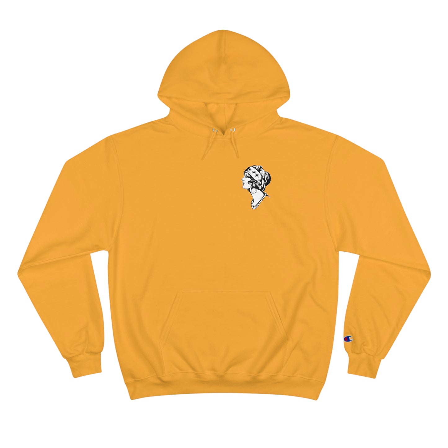 Unisex Champion Hoodie | Gypsy's Dancing Gypsy Lady (by @tylerabnertattoo)