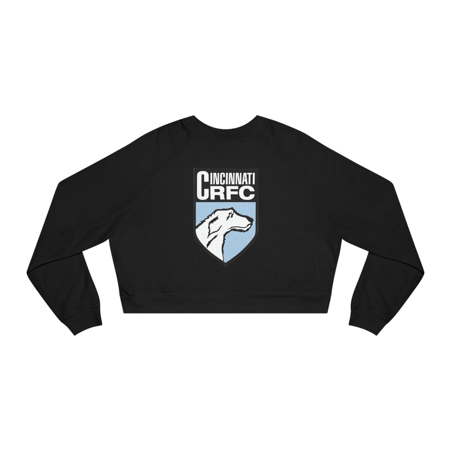 Women's Cropped Fleece Pullover | CRFC Wolfhounds Blue Crest